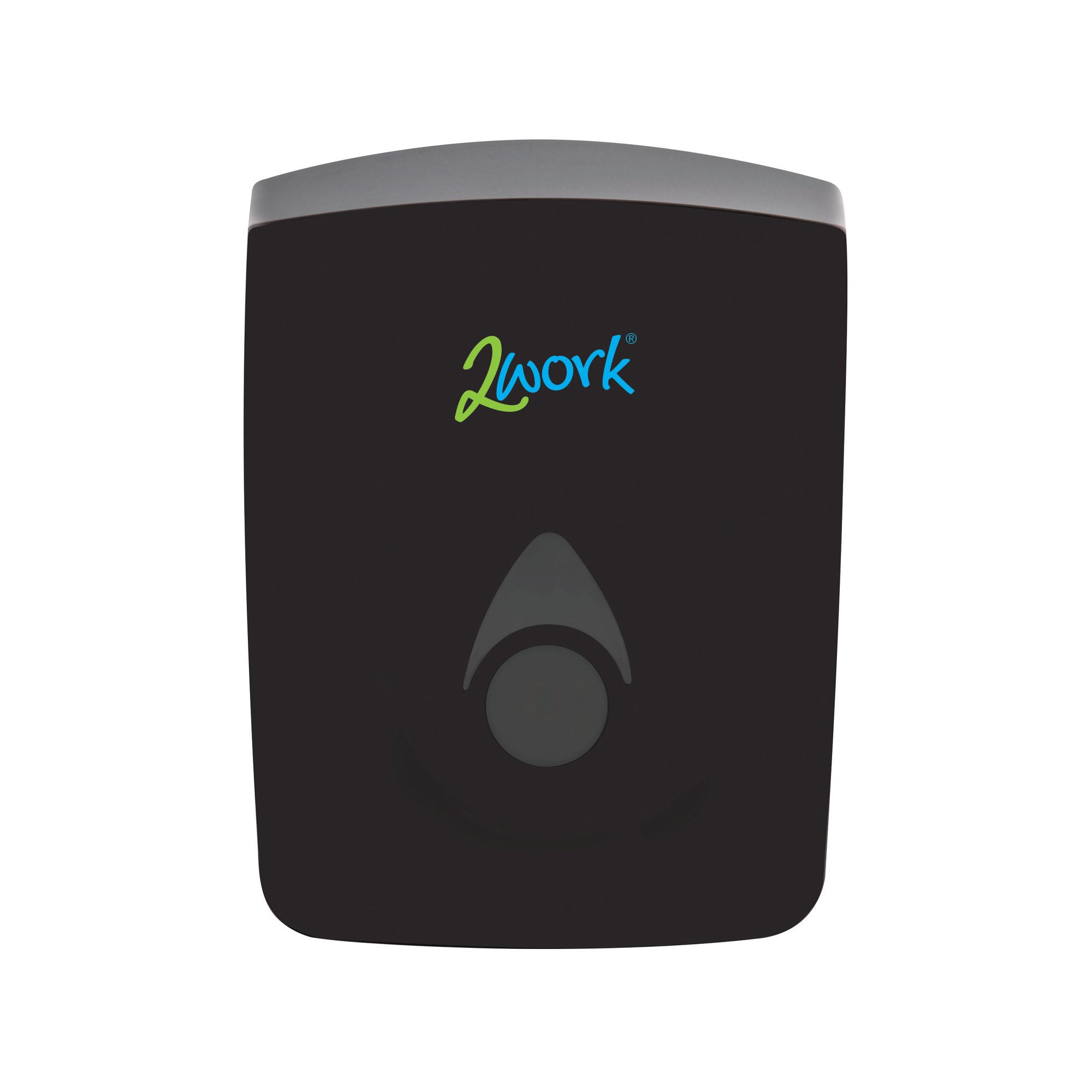 2Work Recycled Centrefeed Dispenser Black 2W11362