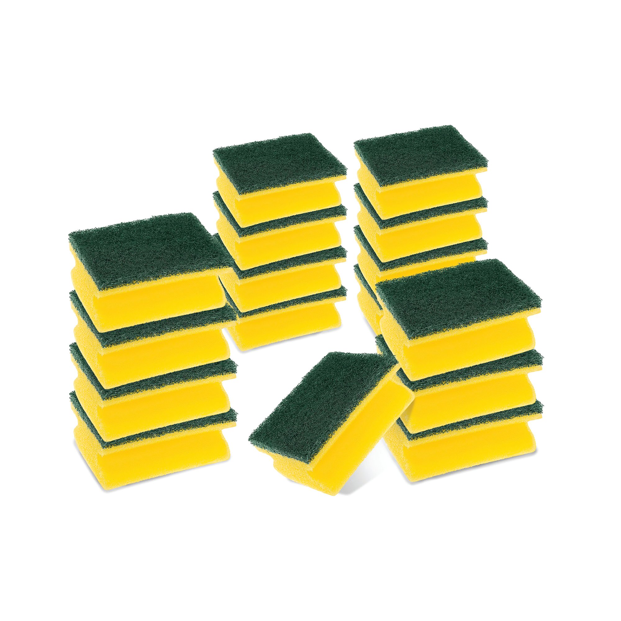 Scotch-Brite Classic Nail Saver Heavy Duty Scrub Sponge (Pack of 16) 7100248034