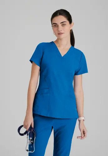 Barco One Pulse Scrub Top: Sustainable, Comfortable Medical Workwear for Healthcare Professionals Ro