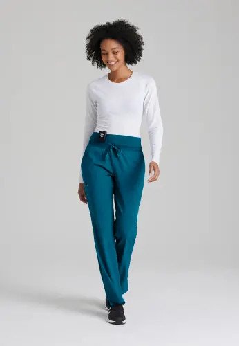 Barco One Stride Scrub Trousers: Eco-Friendly Comfort for Healthcare Professionals Bahama Blue XXS