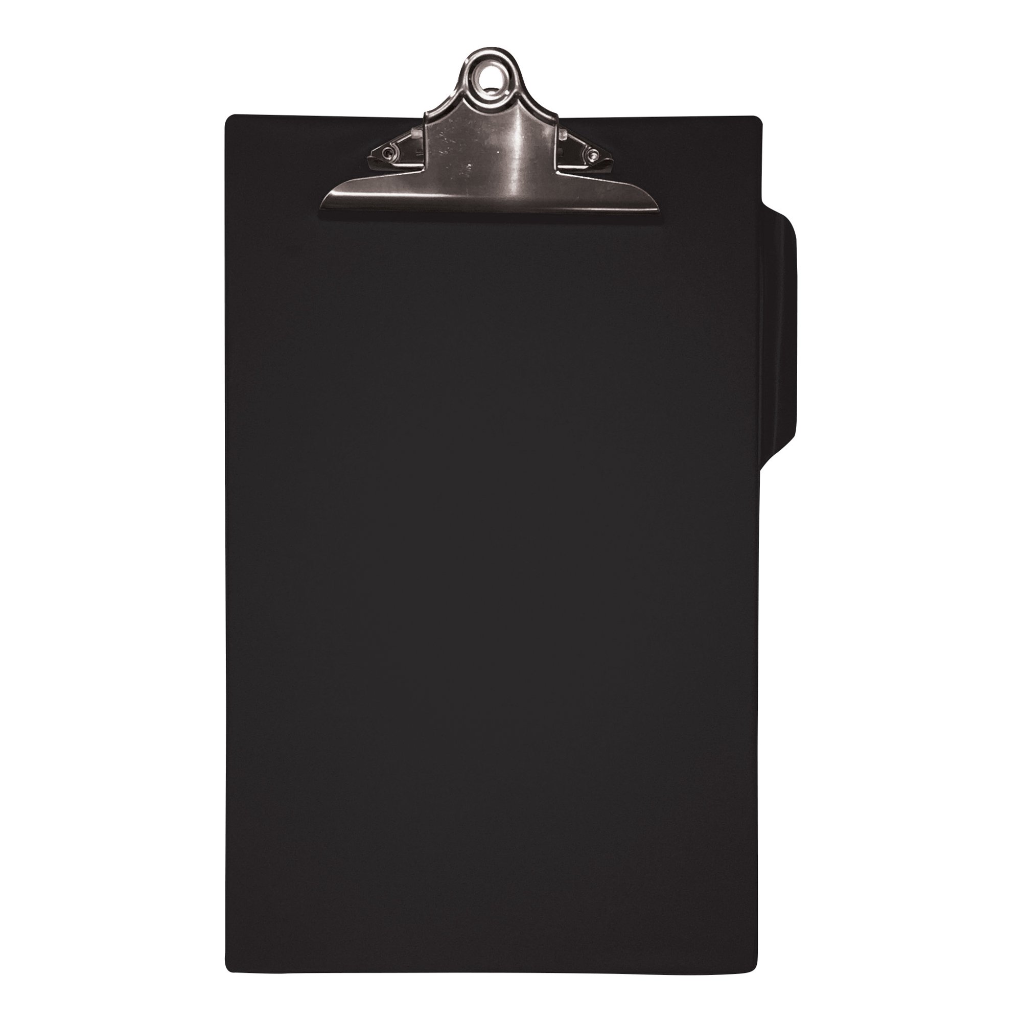 5 Star Heavy Duty Clipboard with PVC Cover Foolscap Black 536536