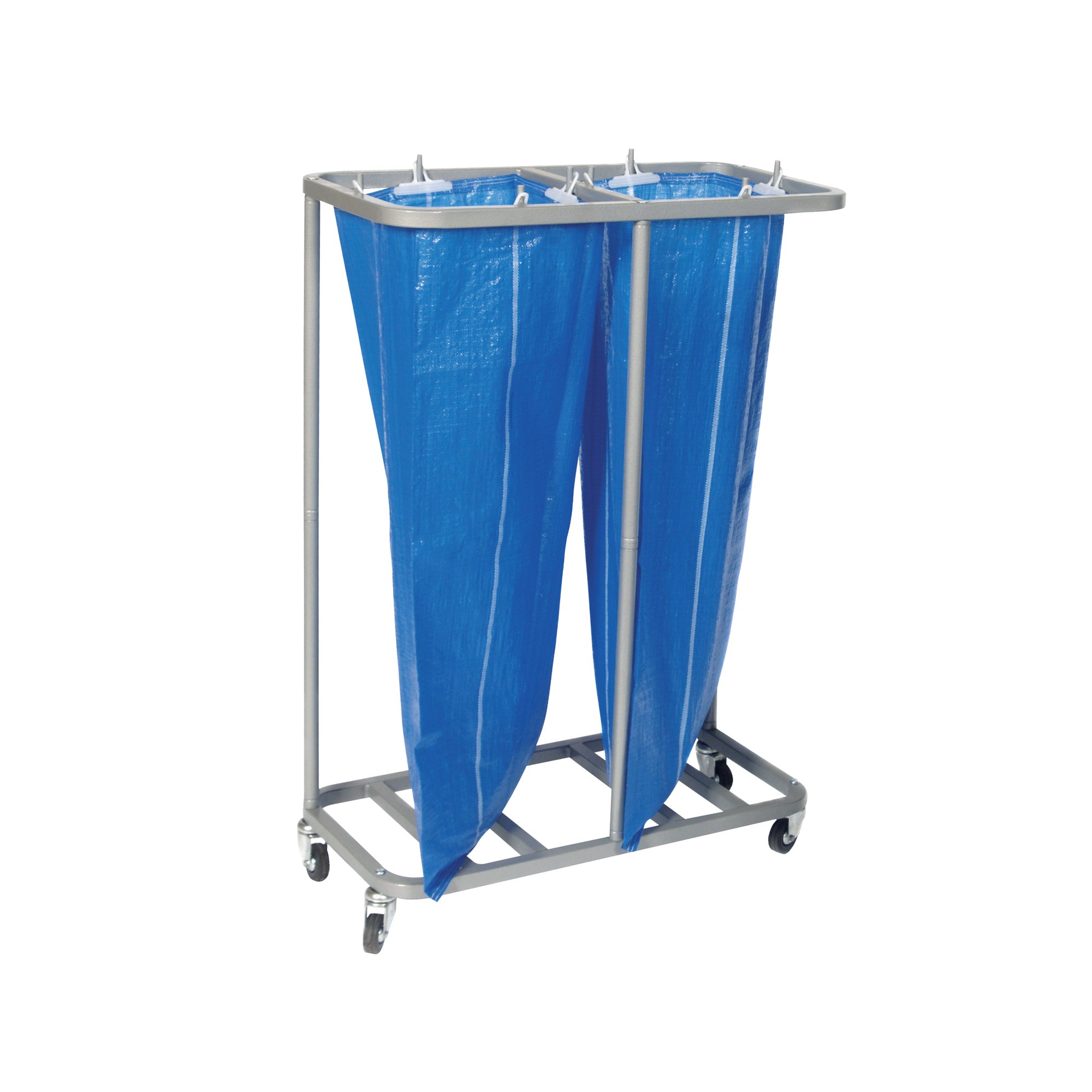GoSecure Double Sack Holder Silver SH2SIL