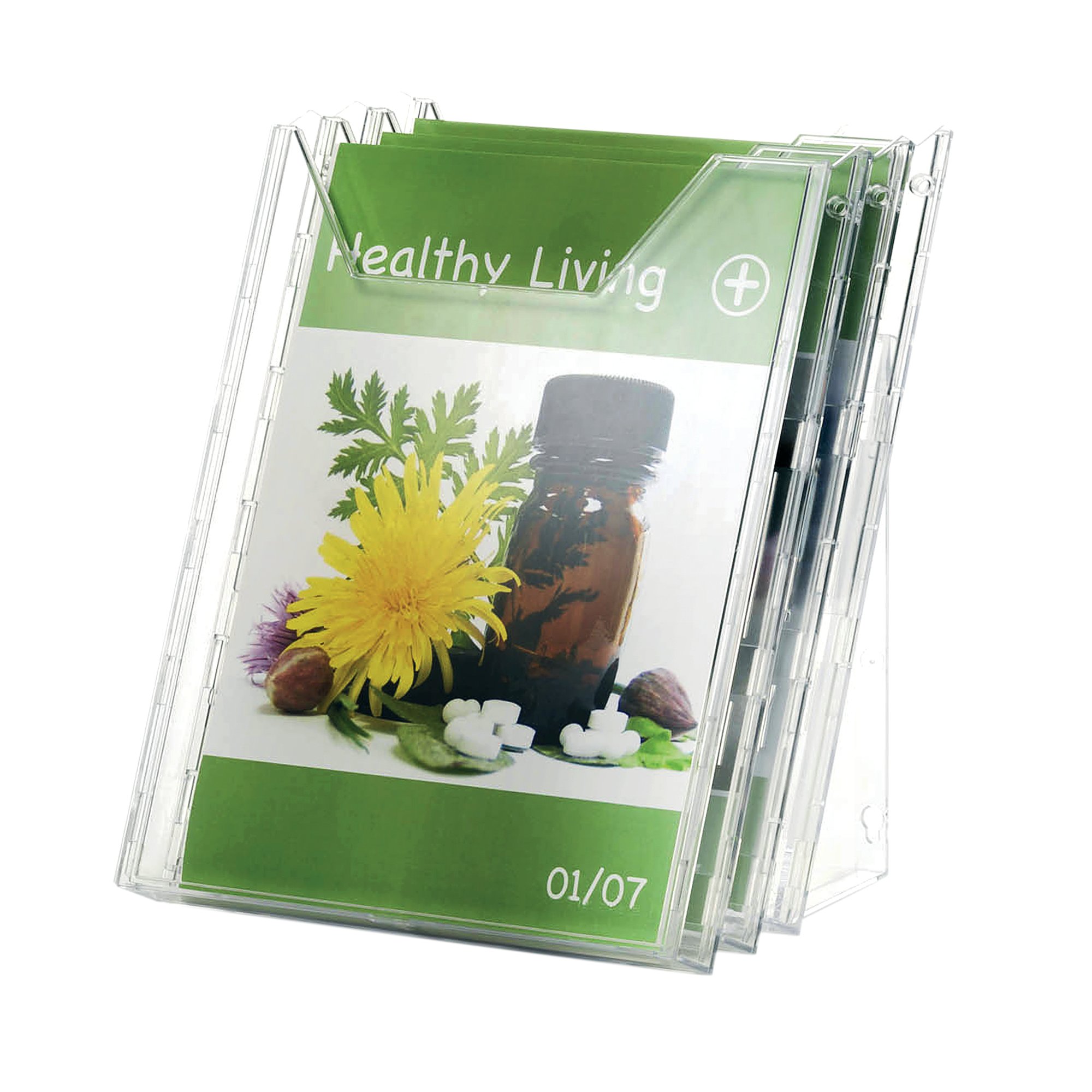 Durable COMBIBOXX Literature Holder A4 Portrait Clear 8580/19