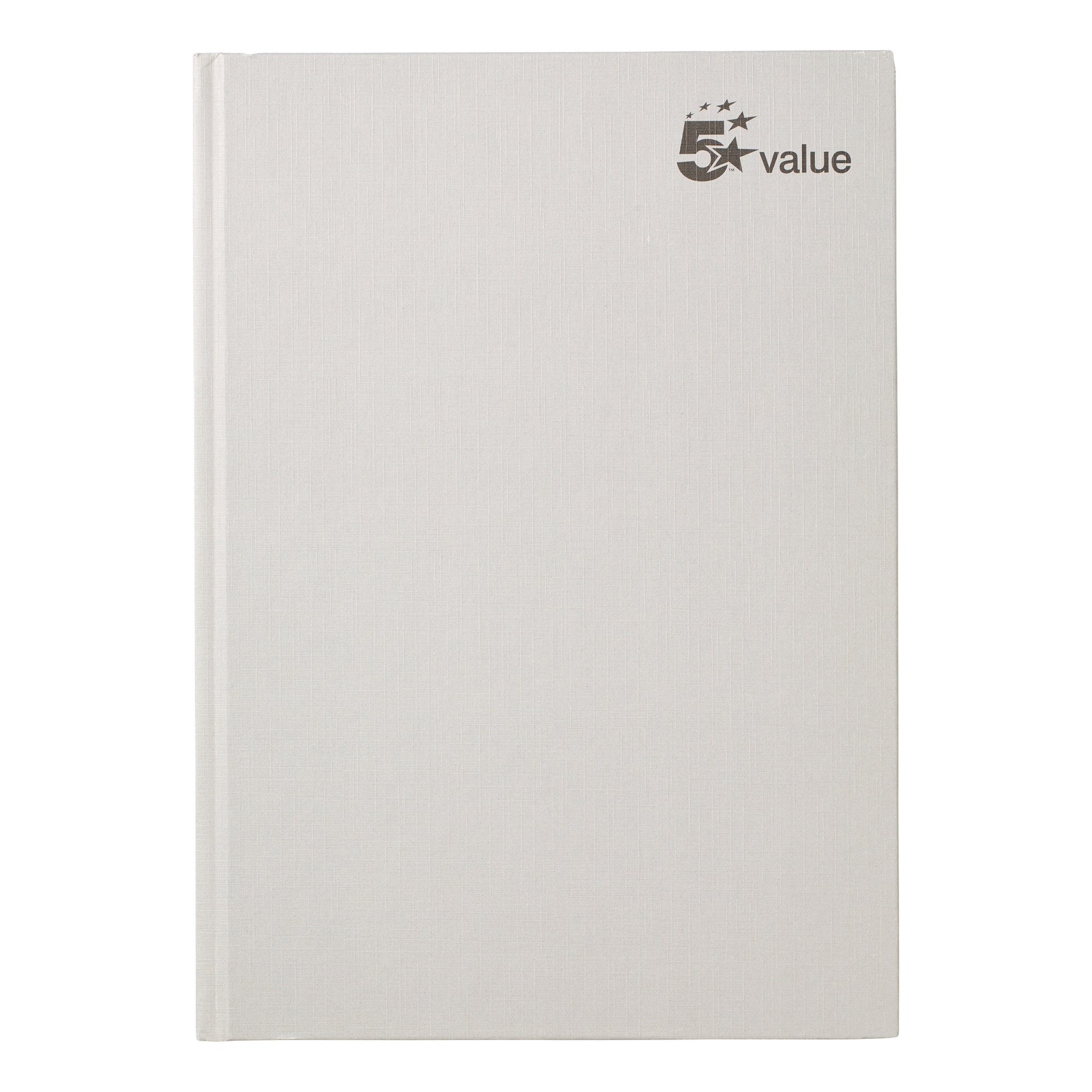 5 Star Casebound Notebook Ruled 192 Pages A4 70gsm (Pack of 5) 638760