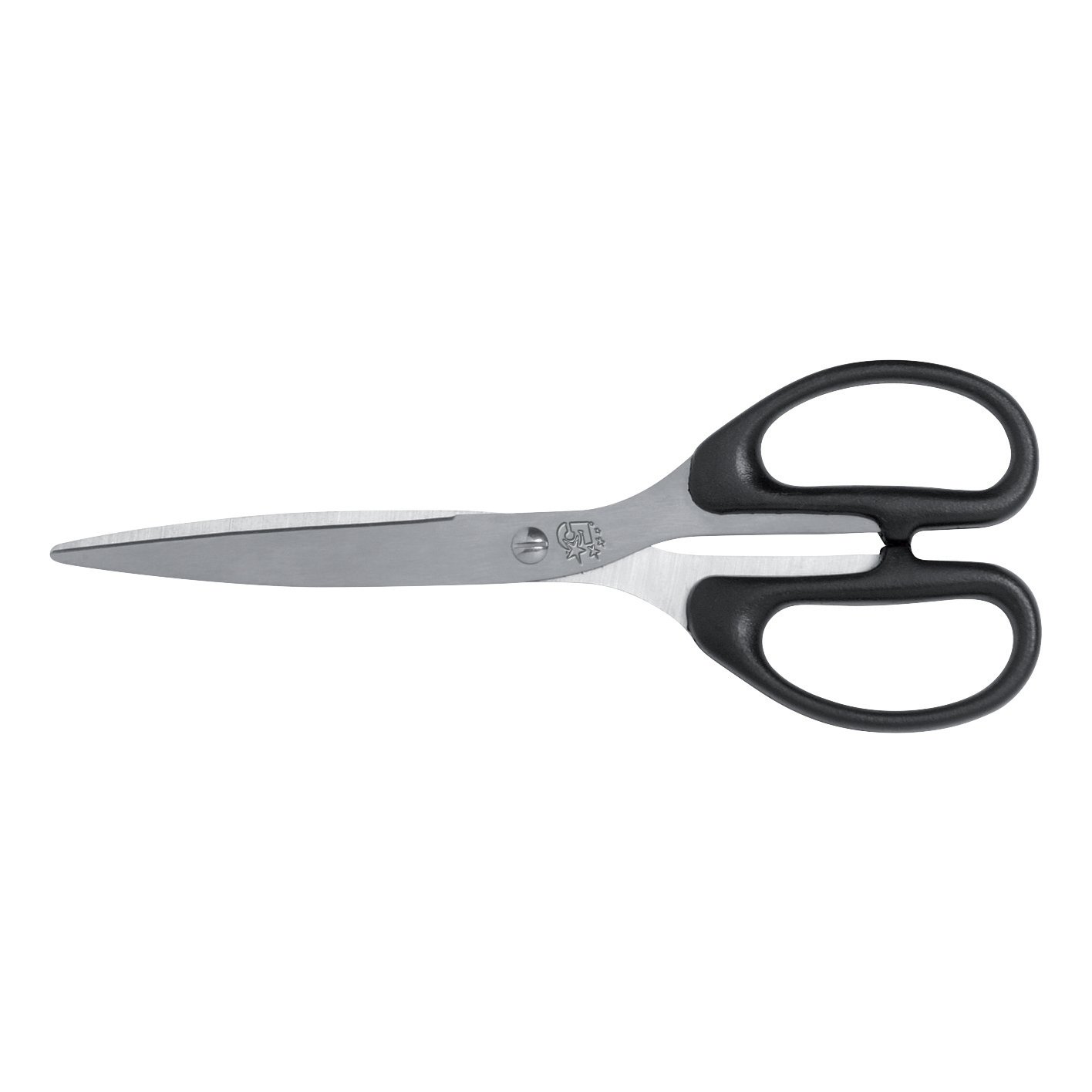5 Star Scissors Stainless Steel Blades 207mm ABS Handles Black 902460