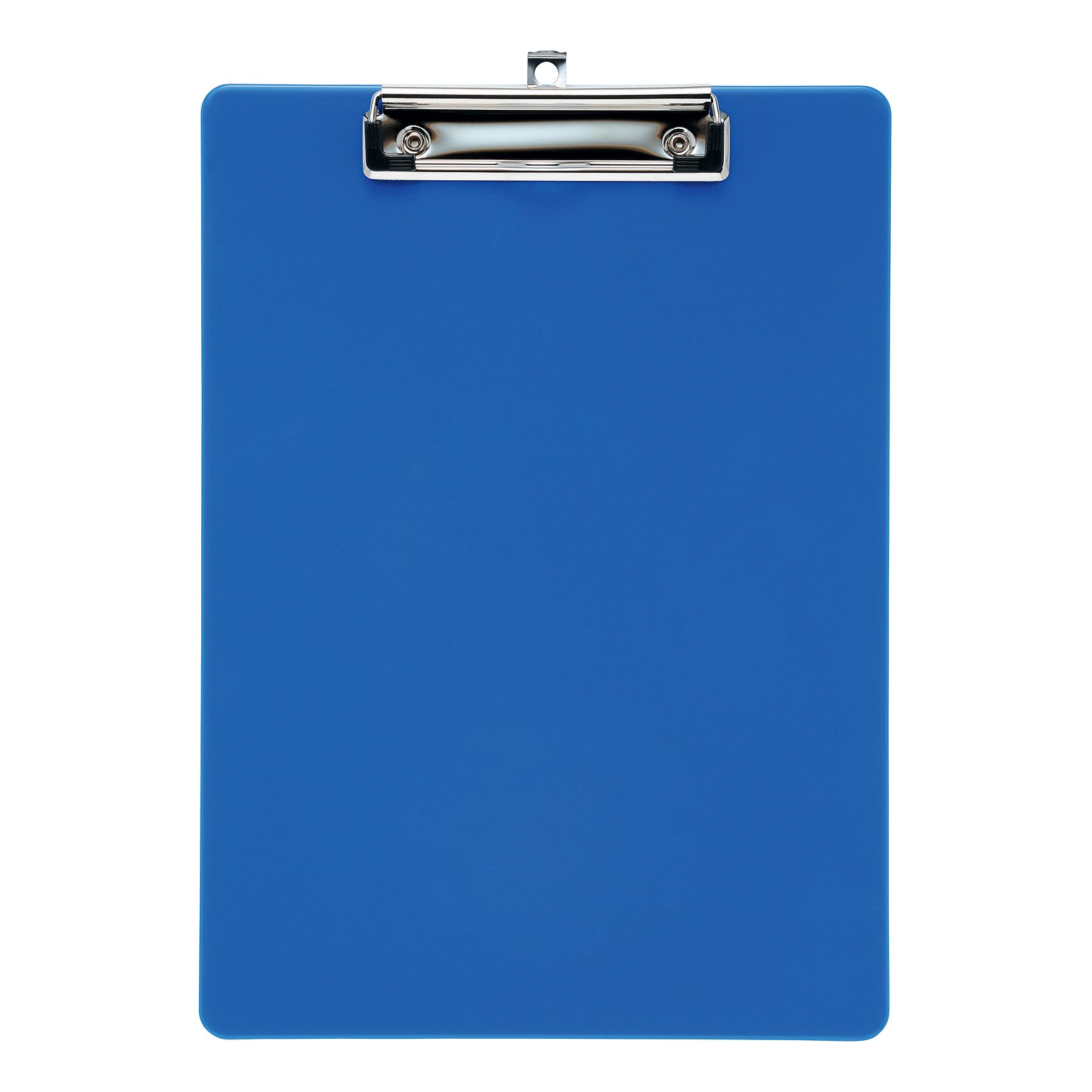 5 Star Clipboard Solid Plastic with Rounded Corners A4 Blue 913713