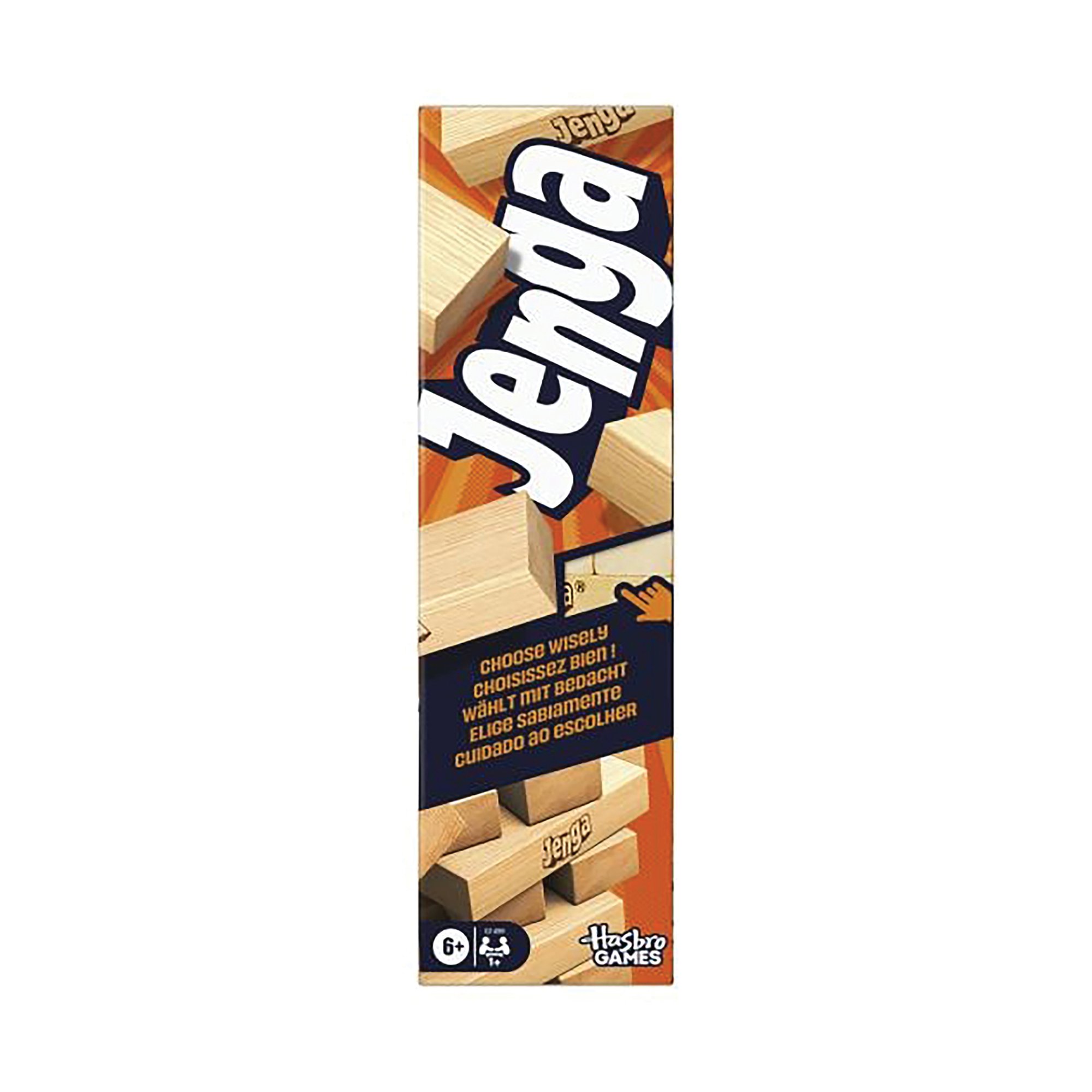 Hasbro Jenga Original Block Stacking Party Game 285 G1499