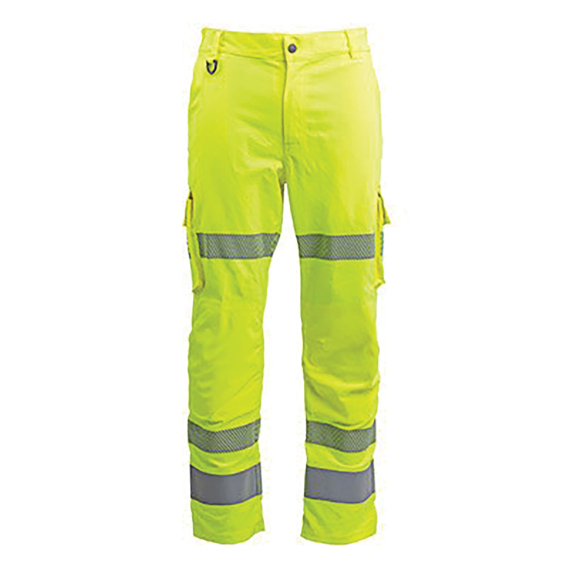 Arco Responsible Yellow Hi-Vis Cargo Trousers with Kneepad Pockets 28R