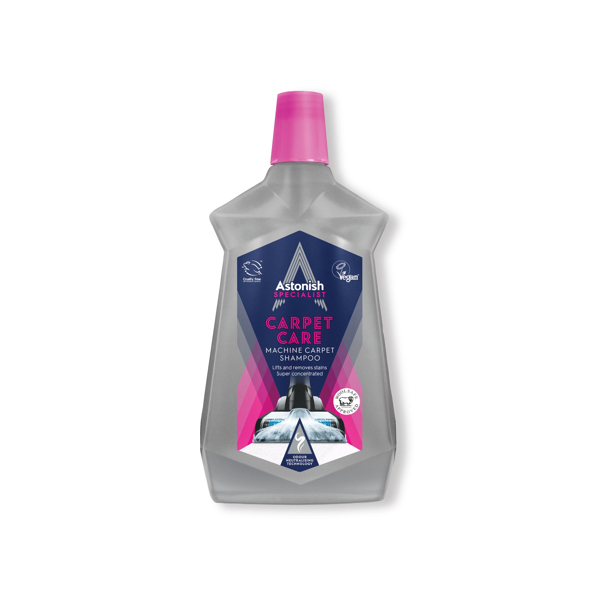 Astonish Specialist Carpet Care Machine Carpet Shampoo 1 Litre (Pack of 12) C6150