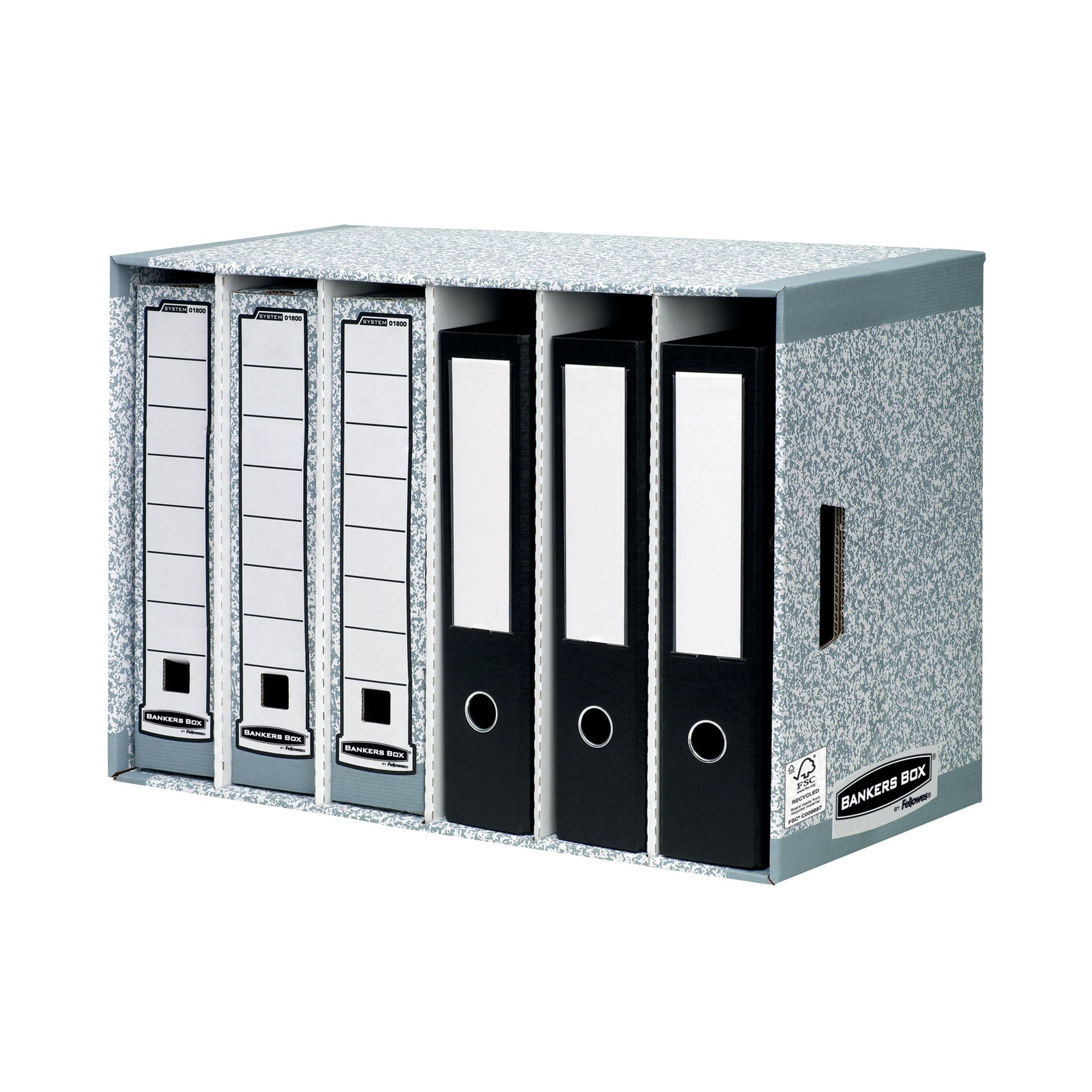Bankers Box System File Store Module Grey 01880