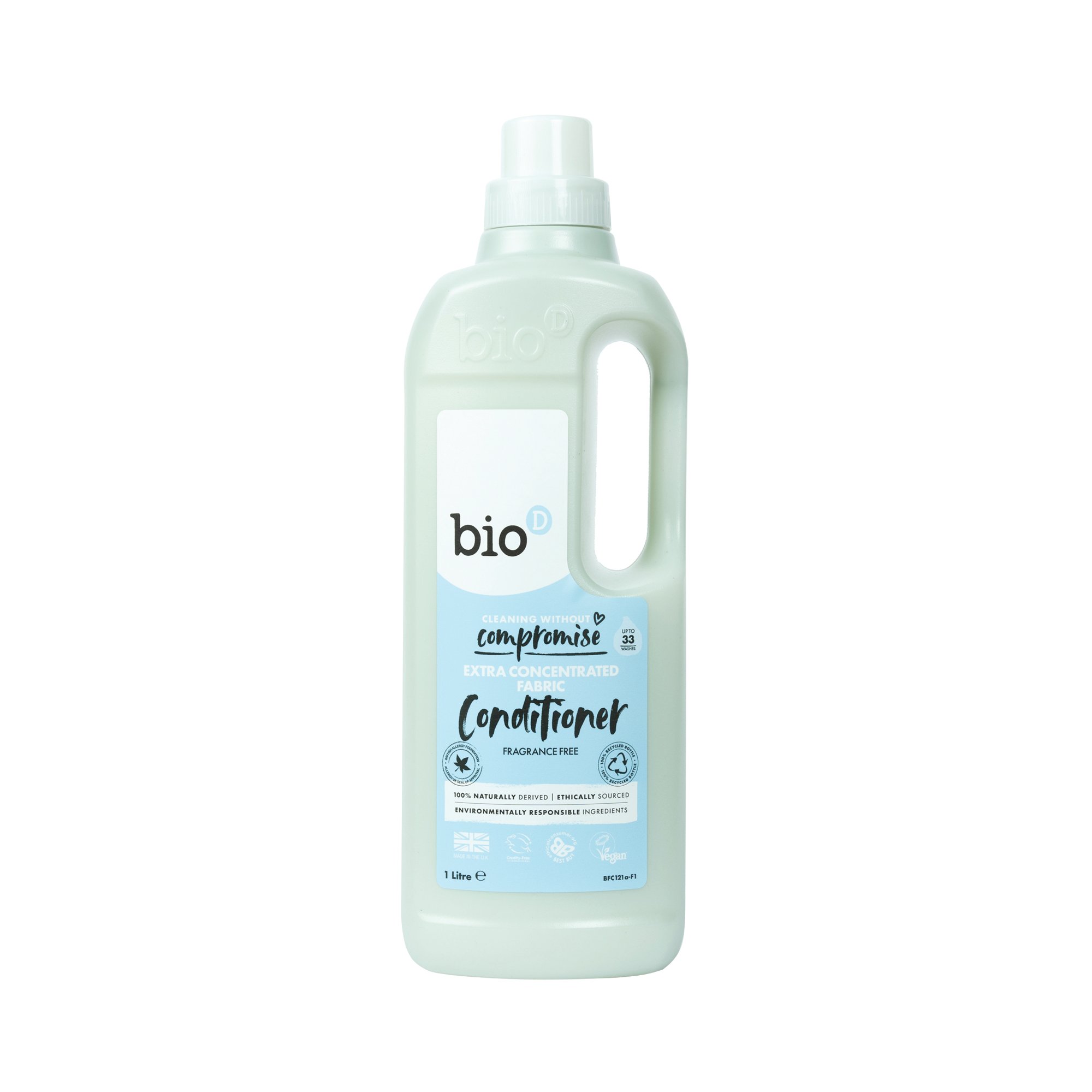 Biod Fragrance Free Fabric Conditioner 1 Litre BFC121a