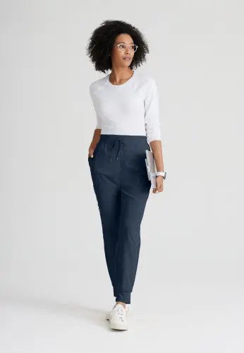 Barco One Boost Jogger 513: Sustainable Comfort Workwear for Professional Women Steel XS