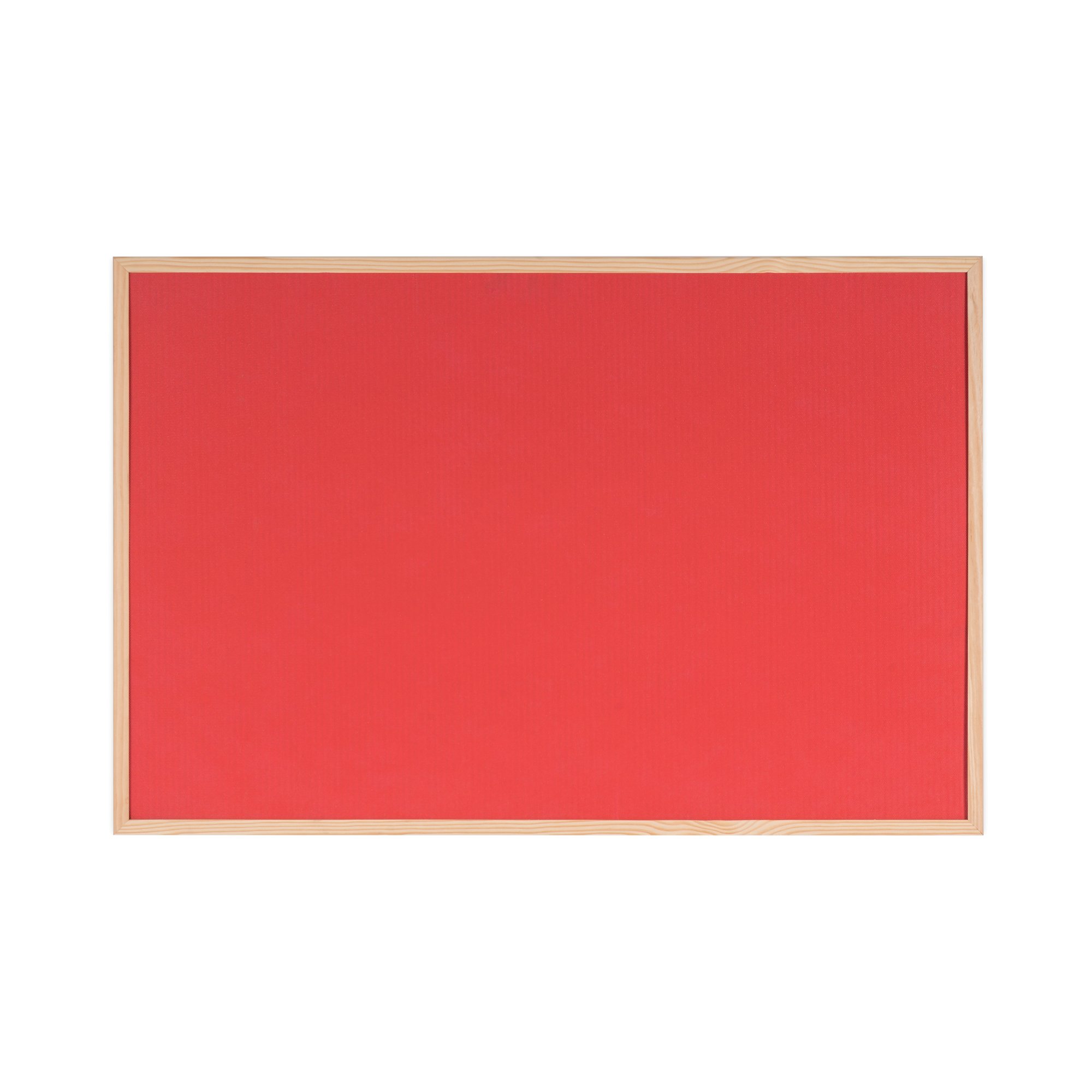 Bi-Office Double-Sided Board Cork And Felt 600x900mm Red FB0710010