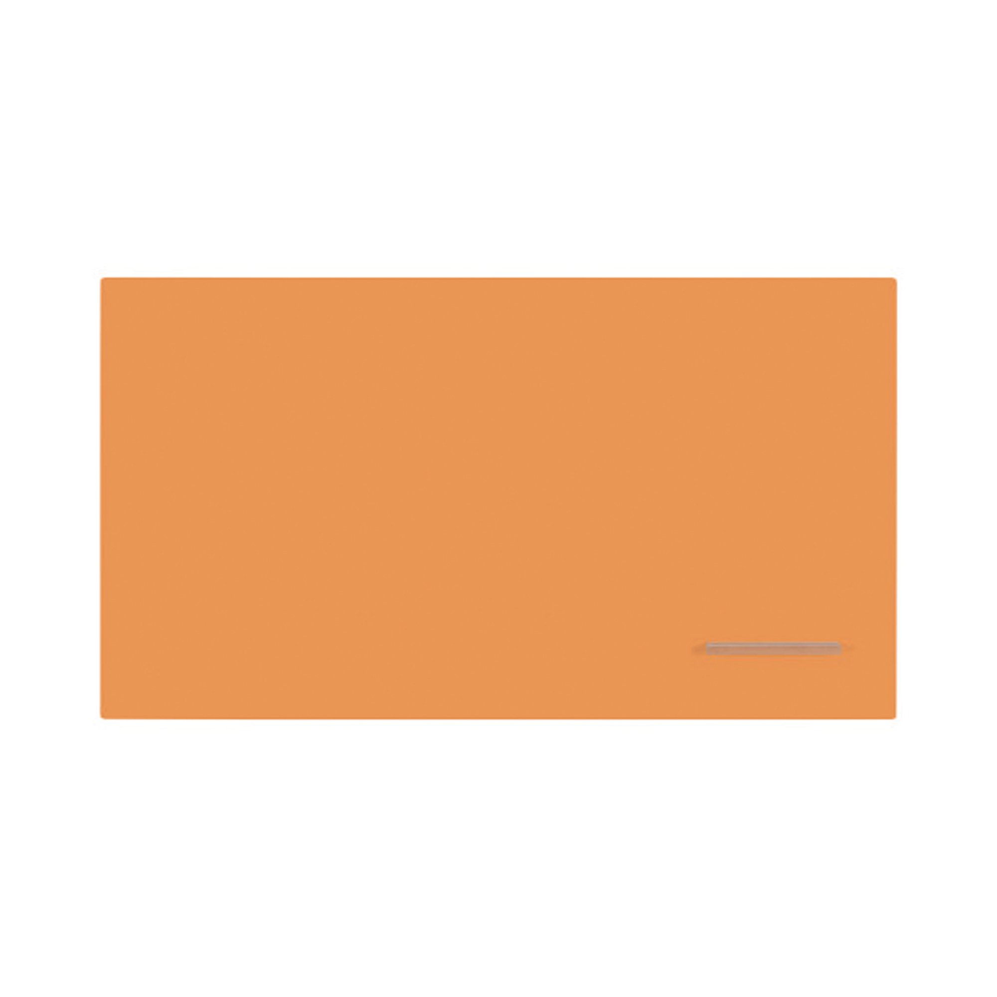 Bi-Office Loop Magnetic Lacquered Steel Surface Frameless board 2400x1000mm Tangerine WRL02890101