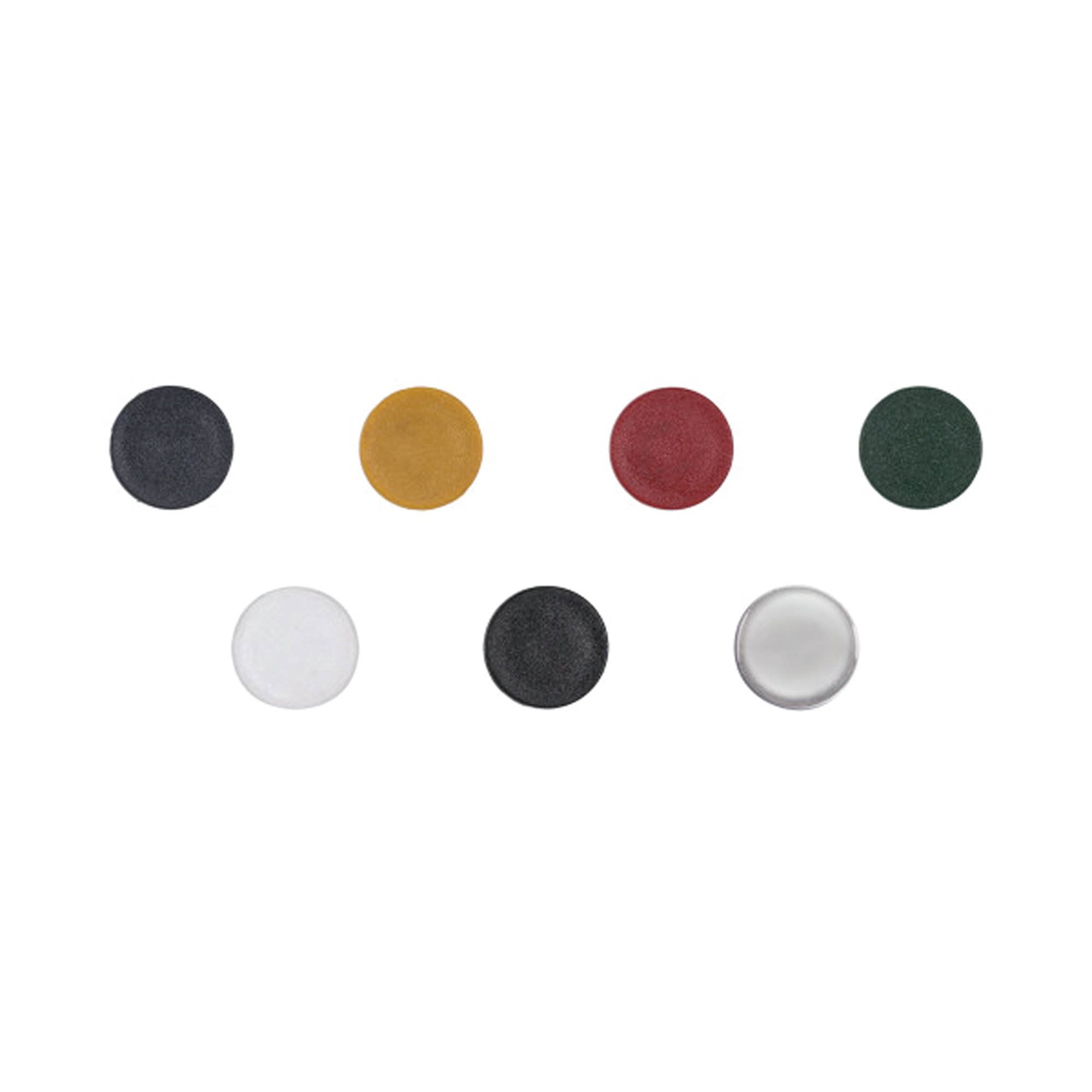 Bi-Office Round Magnets 30mm Assorted Colours Pack of 10 IM130909