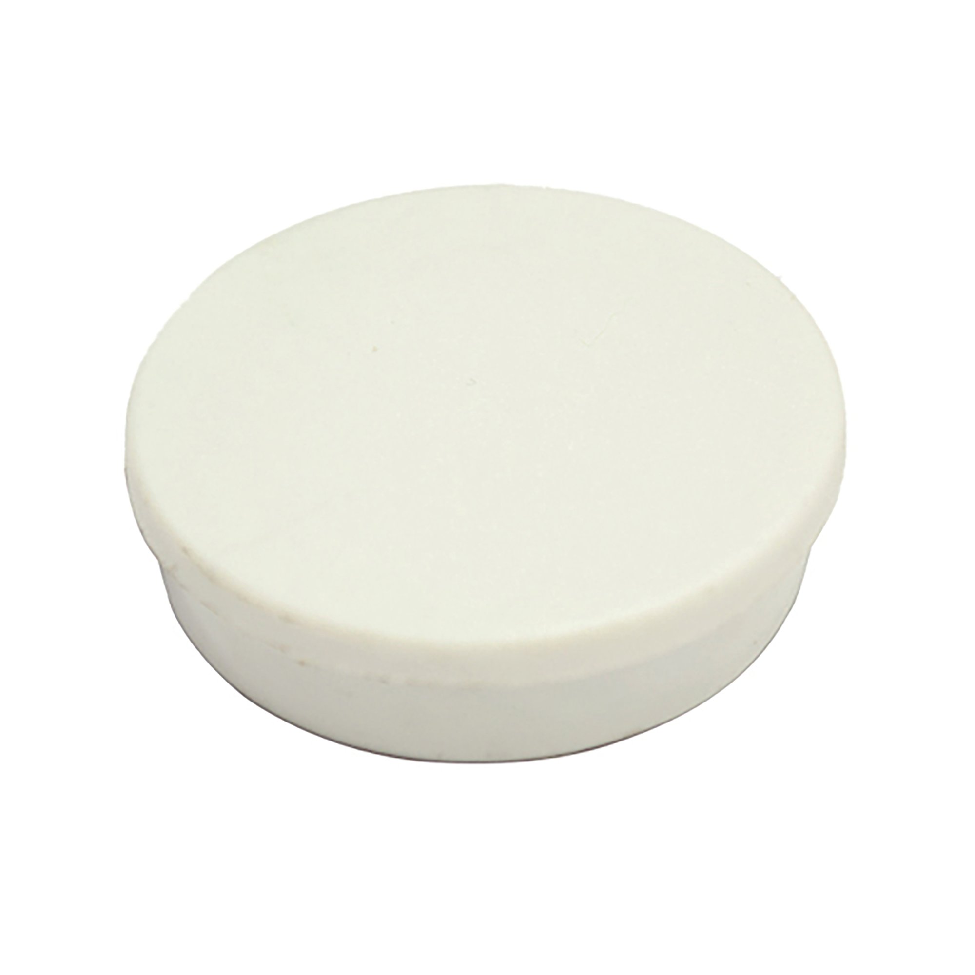 Bi-Office Antimicrobial Round Magnets 25mm White (Pack of 10) BIM141609