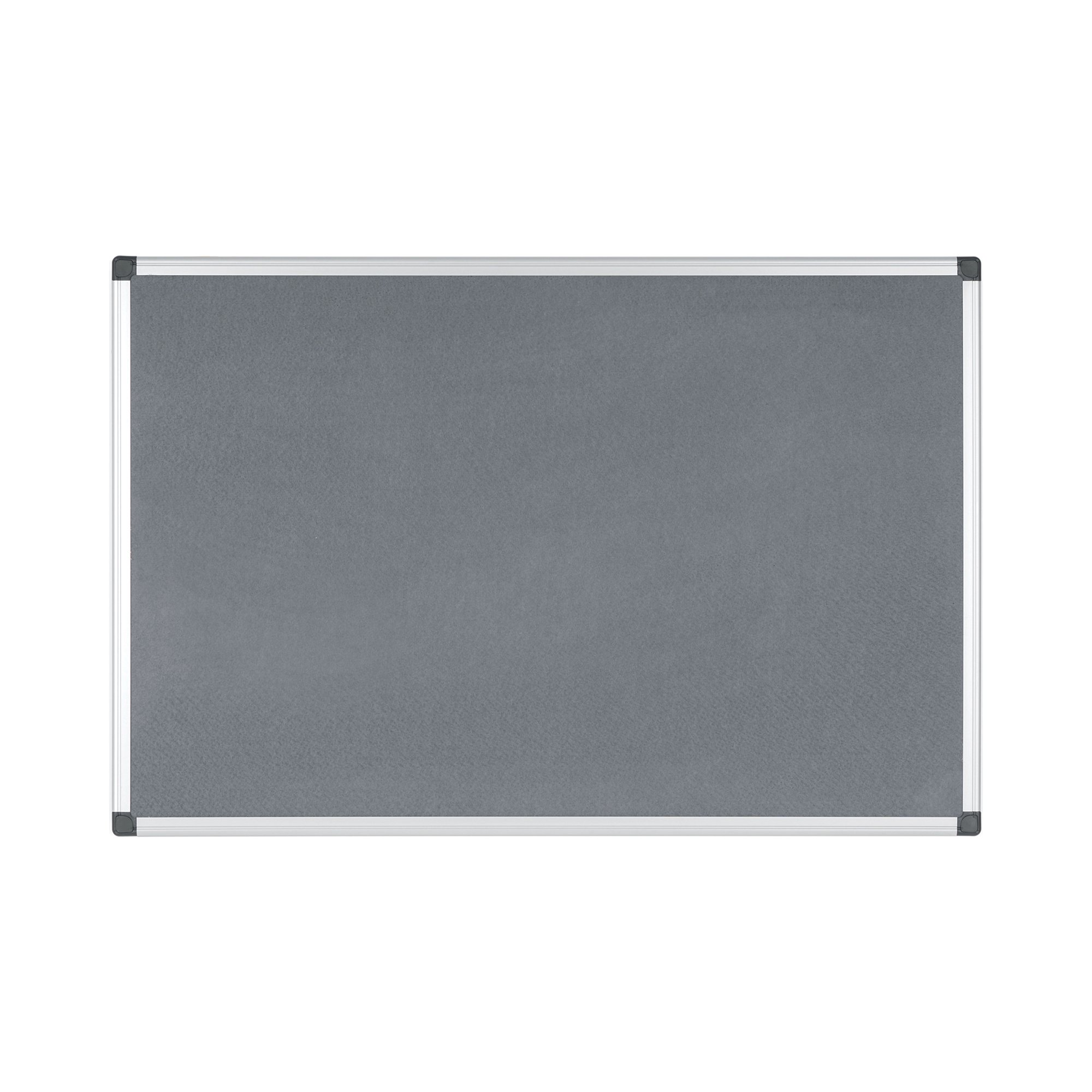 Bi-Office Maya Felt Noticeboard 1800x1200mm Grey FA2742170