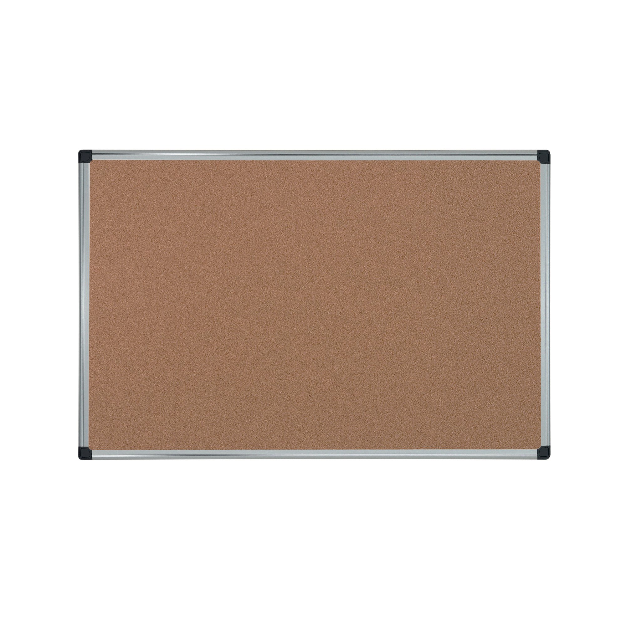 Bi-Office Aluminium Frame Cork Noticeboard 900x600mm CA031170