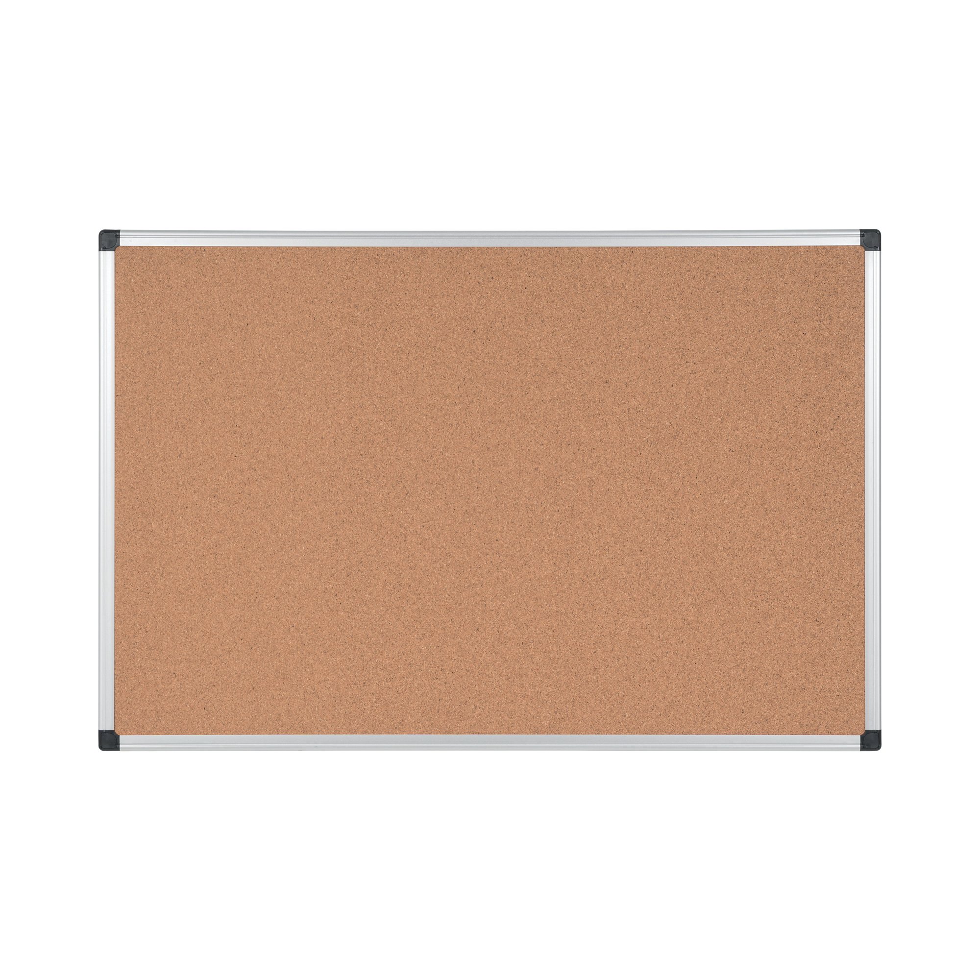 Bi-Office Aluminium Frame Cork Noticeboard 1200x900mm CA051170