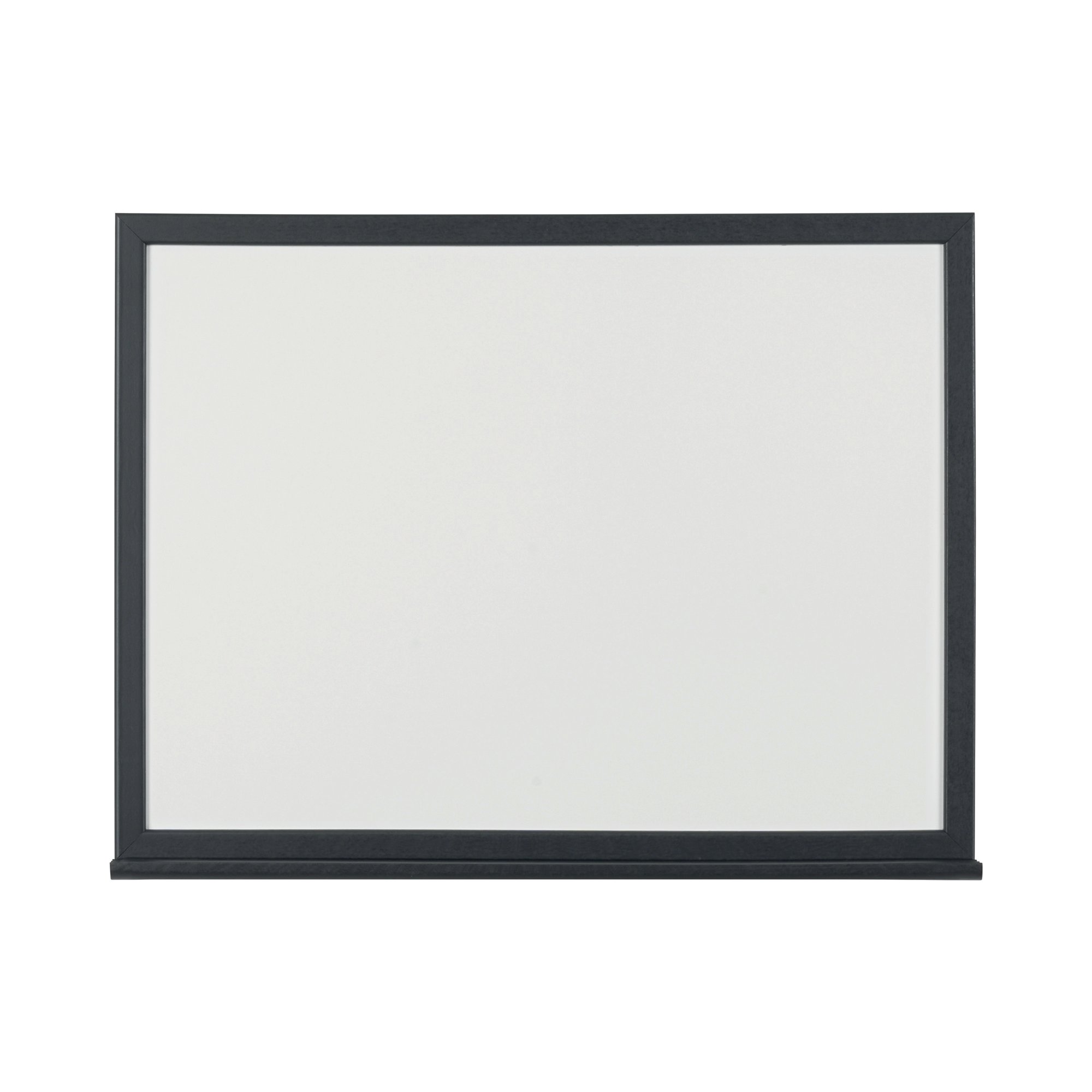 Bi-Office Black Frame Whiteboard 900x600mm MB0700169