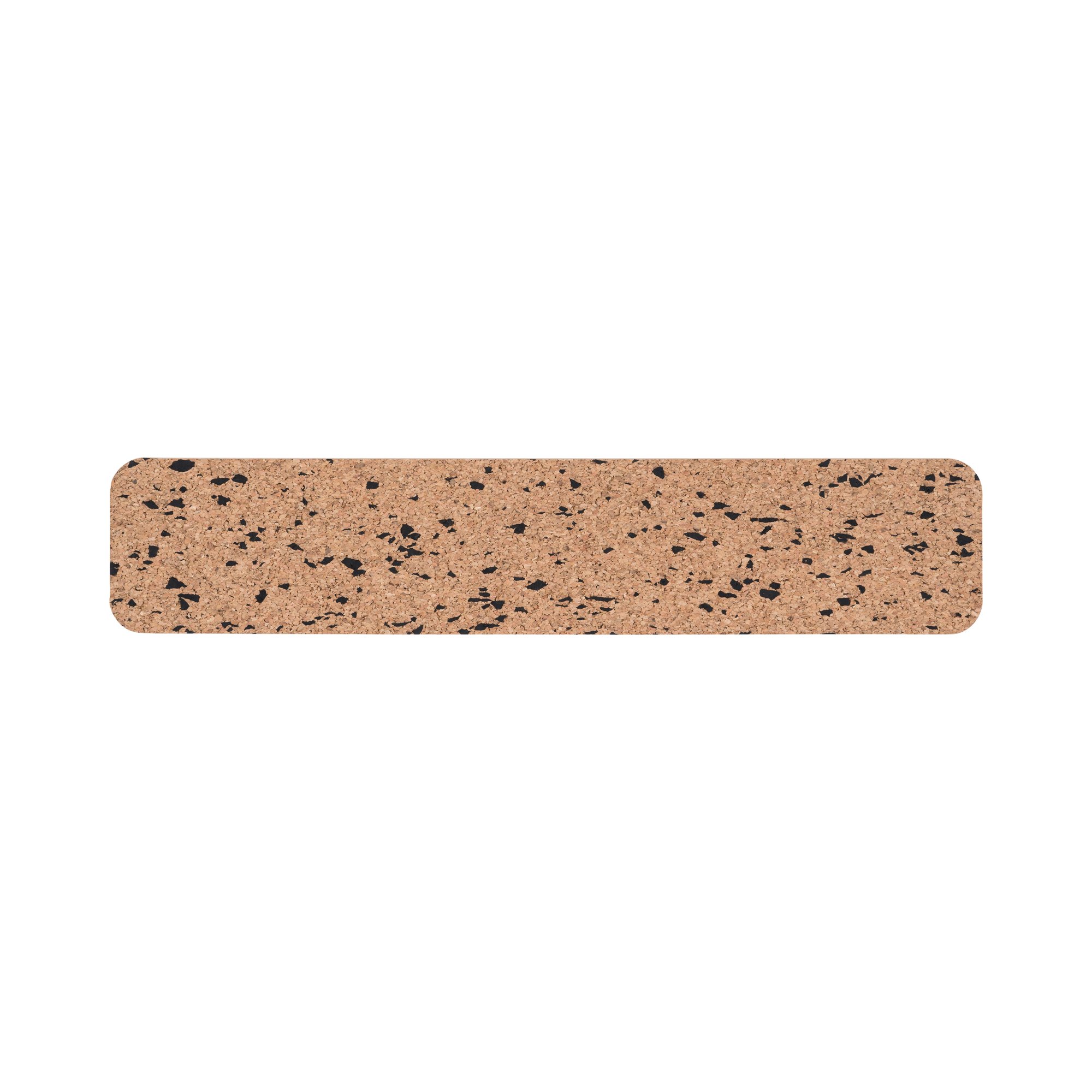 Bi-Office Eco Frameless Stripe Board Double-Sided Cork/Black Eva 50x10cm SF1024412397