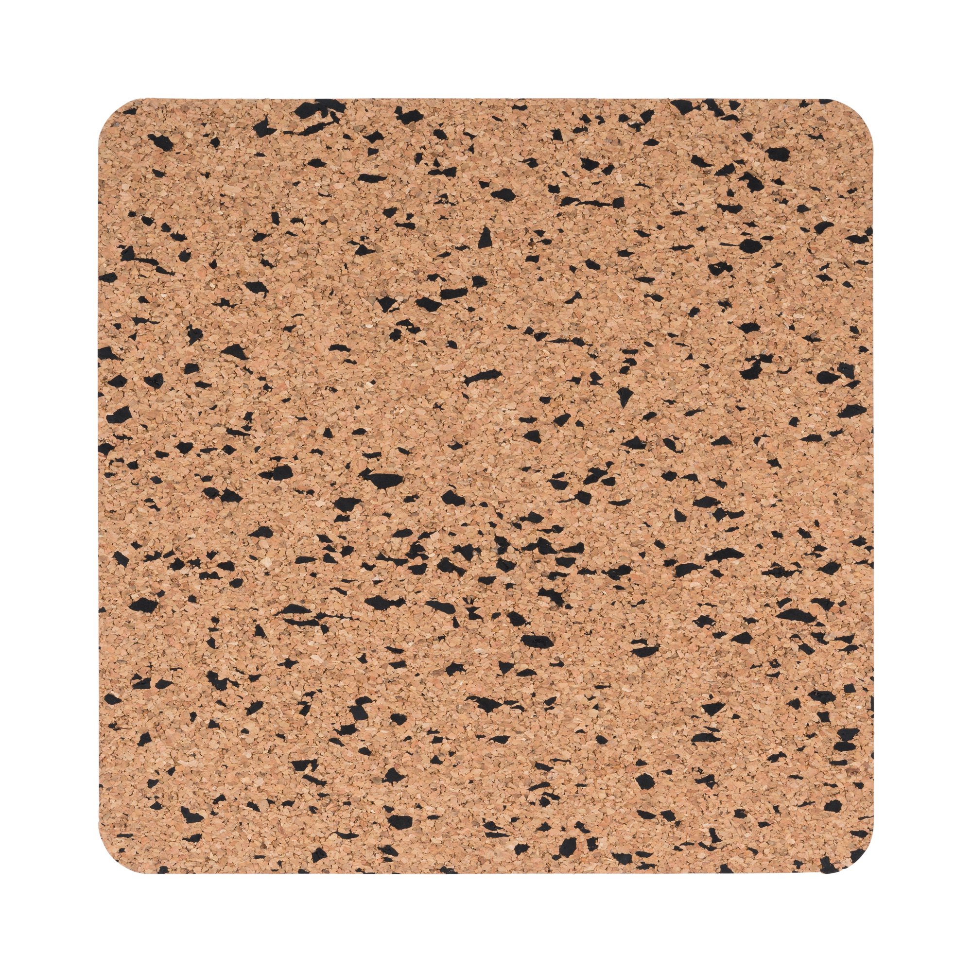 Bi-Office Eco Frameless Square Board Double-Sided Cork/Black Eva 30x30cm SF1054412397