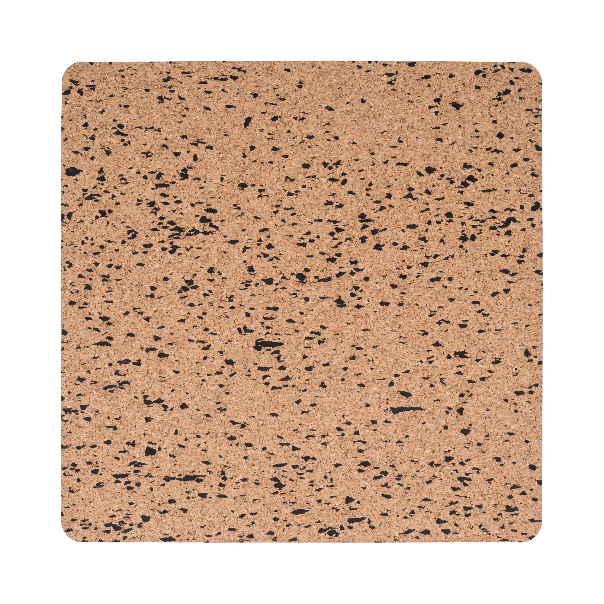 Bi-Office Eco Frameless Square Board Double-Sided Cork/Black Eva 45x45cm SF244412397
