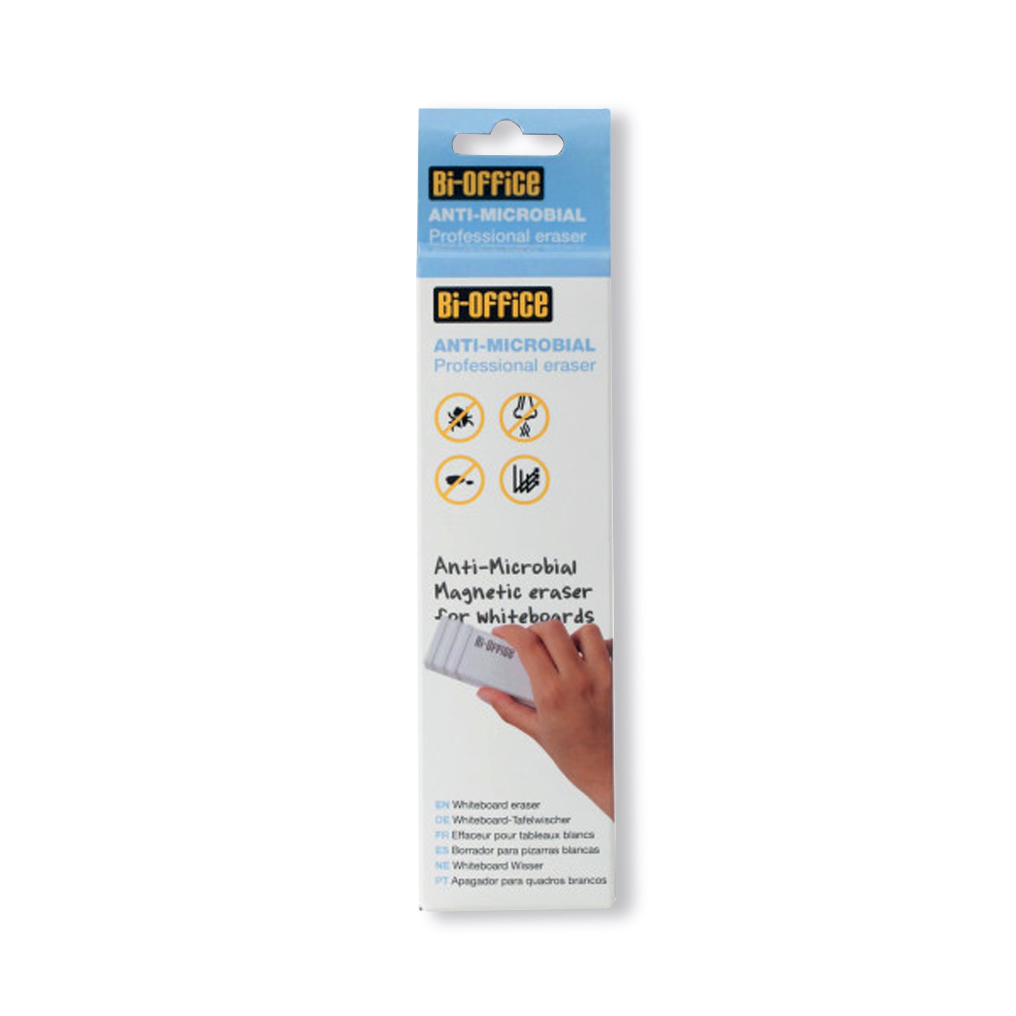 Bi-Office Antimicrobial Magnetic Board Eraser BAA0111