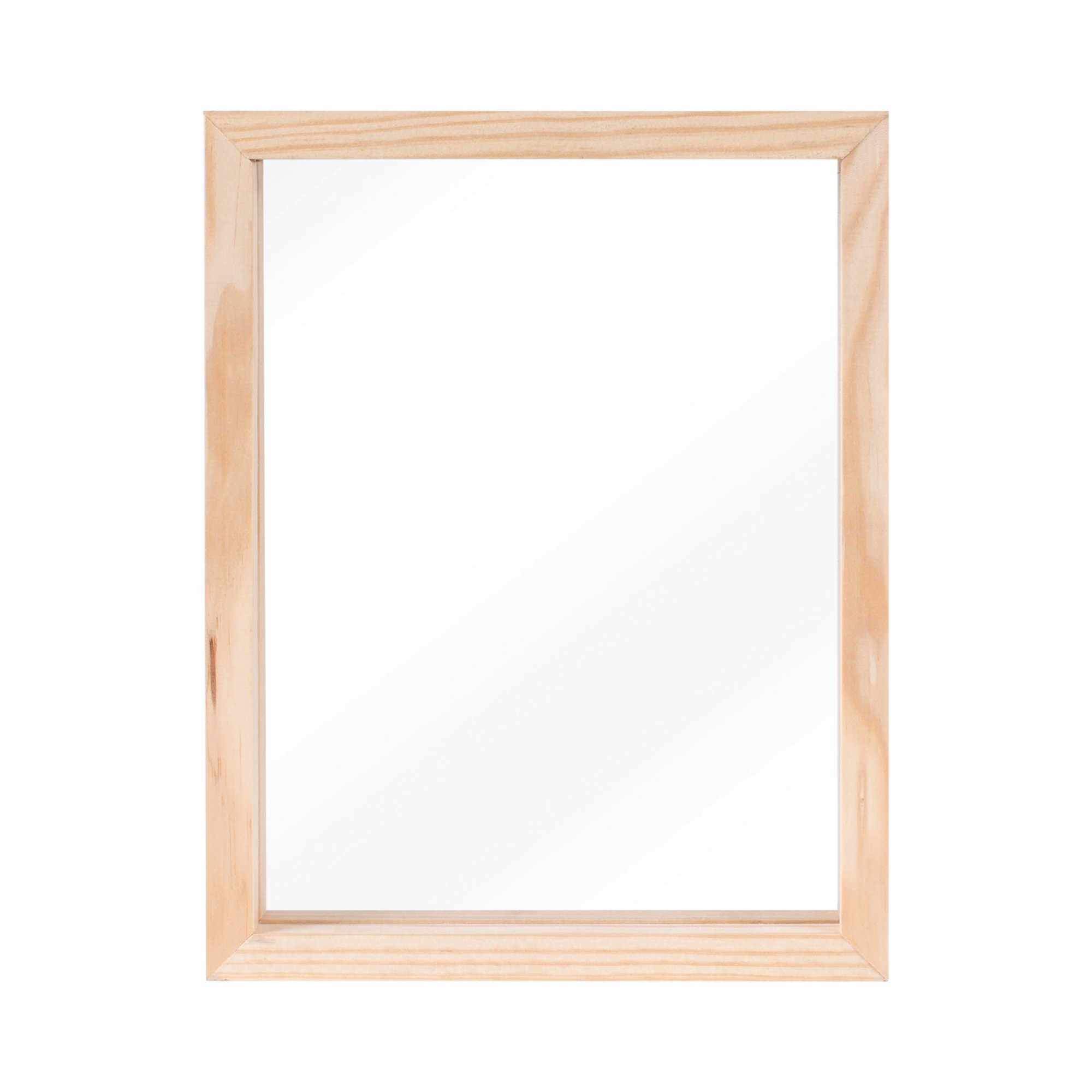 Bi-Office Floating Photo Frame Double Acrylic Pine Frame 10x15cm FP21960121-999
