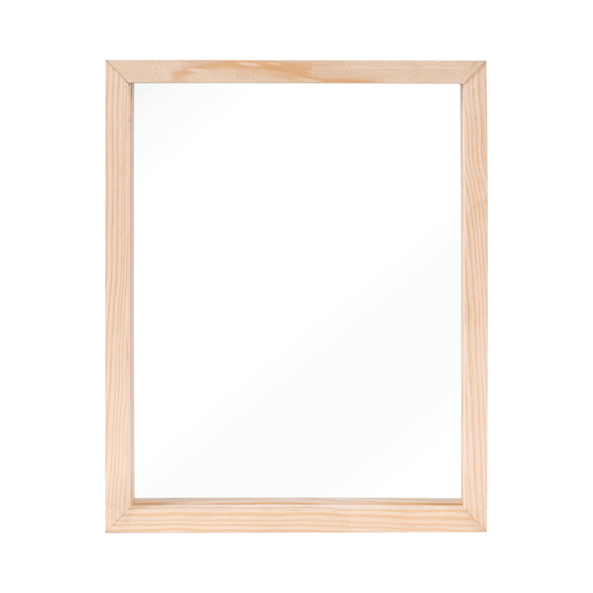 Bi-Office Floating Photo Frame Double Acrylic Pine Frame 13x18cm FP22960121-999