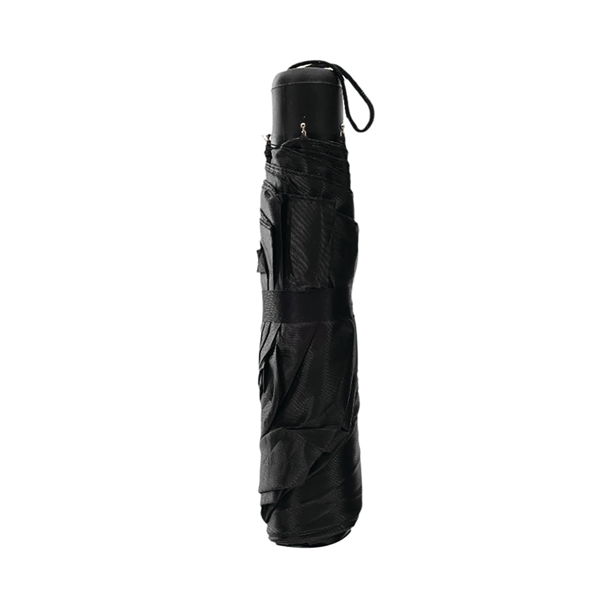 Mini Folding Umbrella 20.5 Inch Black Pack of 25 65689