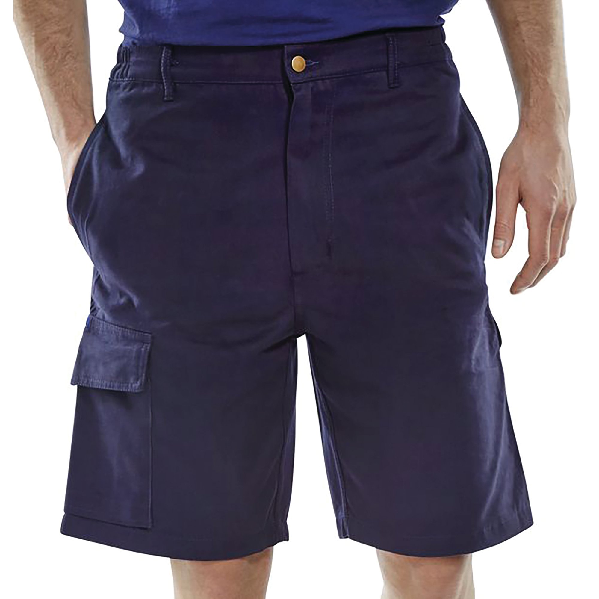 Beeswift Cargo Pocket Shorts Navy Blue 30 CLCPSN30