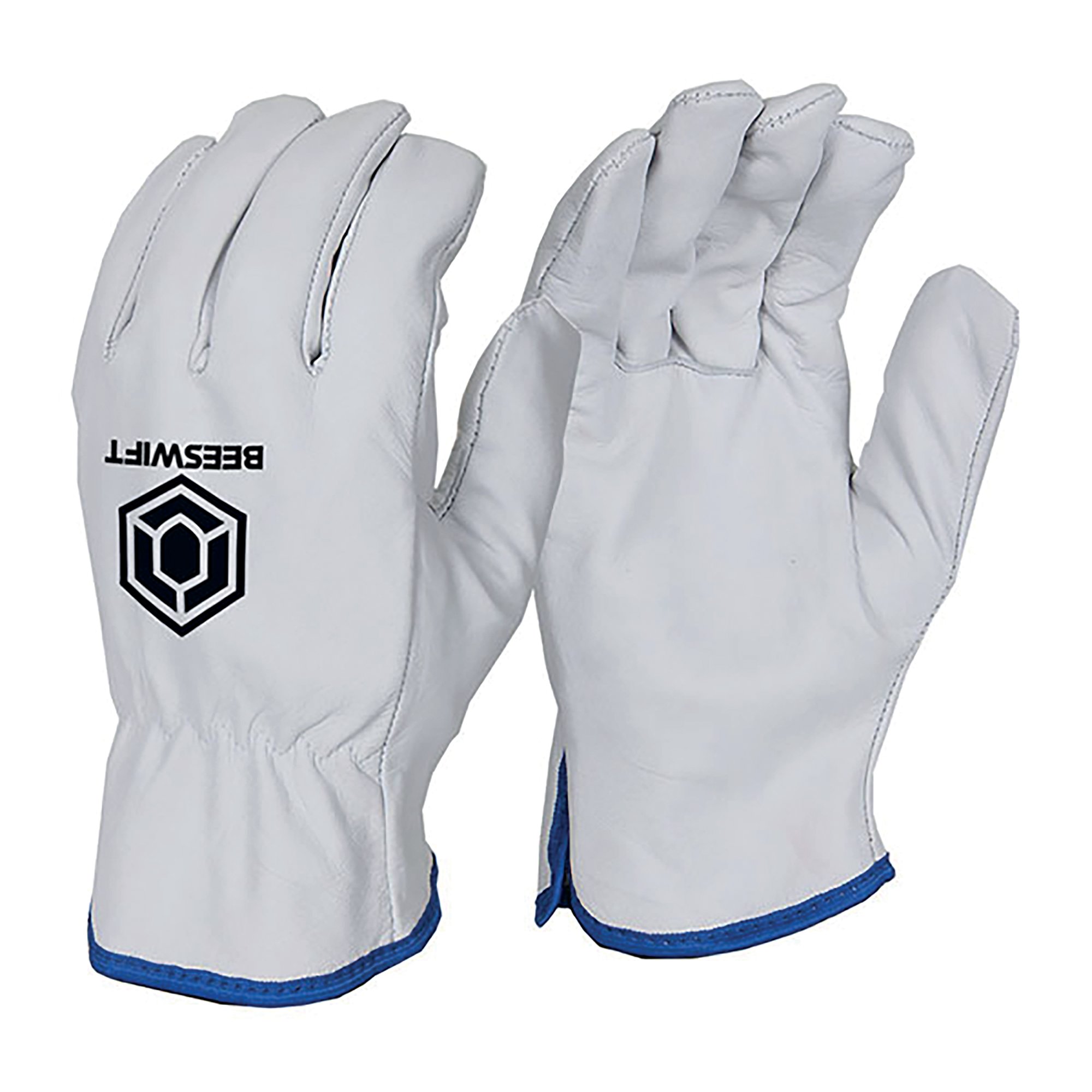Beeswift Unlined Drivers Gloves Grey XL (Pack of 10) QUDGPHNXL