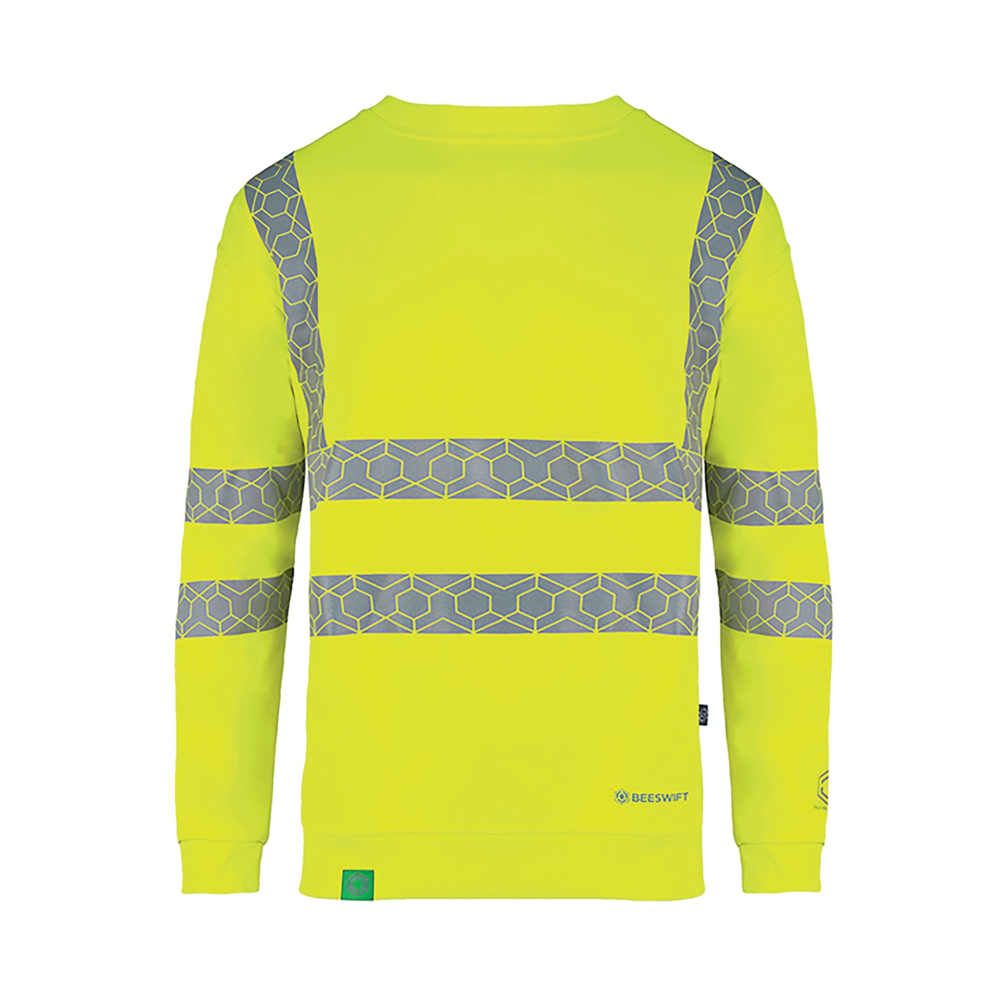Beeswift Envirowear High Visibility Sweatshirt Saturn Yellow XL EWCSSSYXL