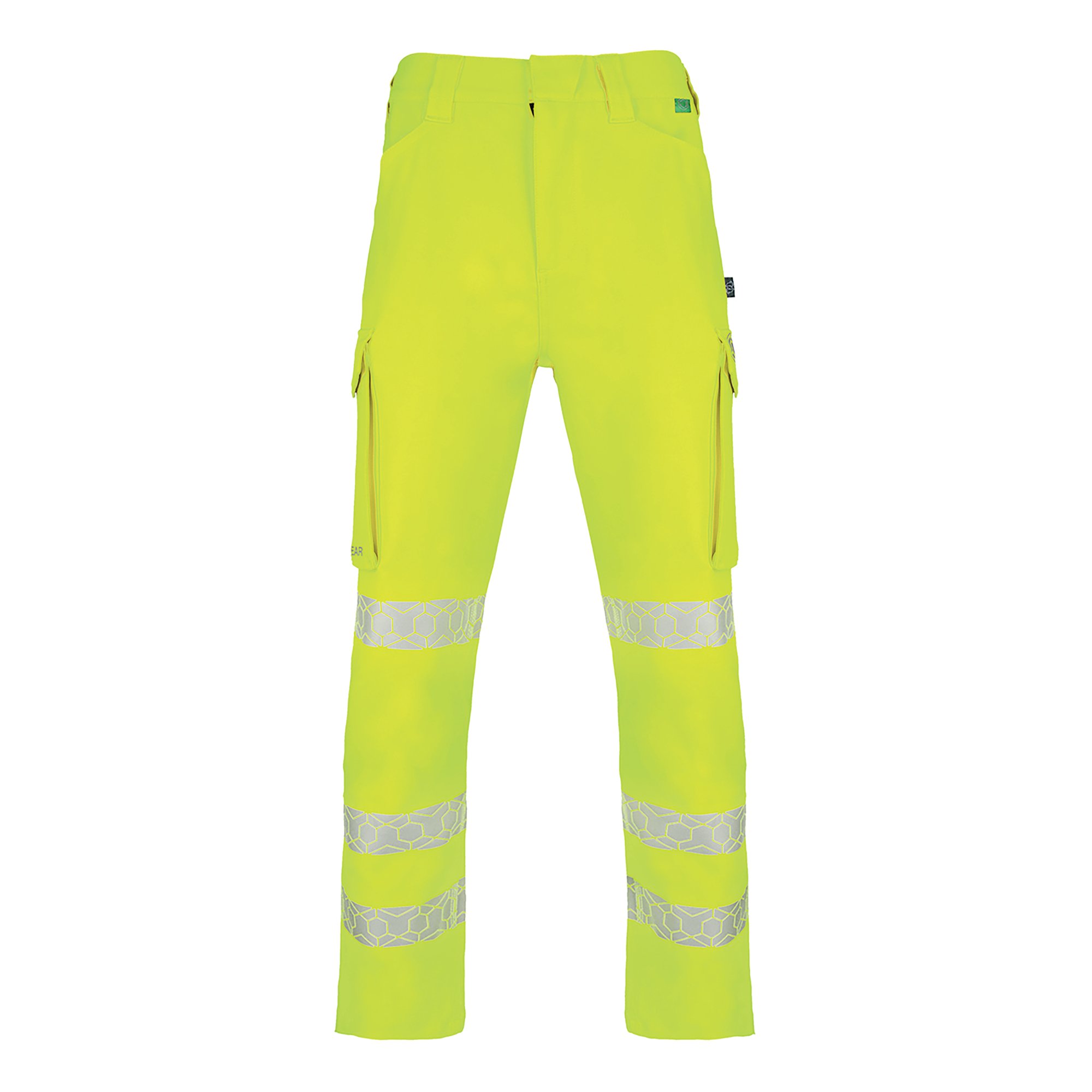 Beeswift Envirowear High Visibility Trousers Saturn Yellow 34R EWCTRSY34