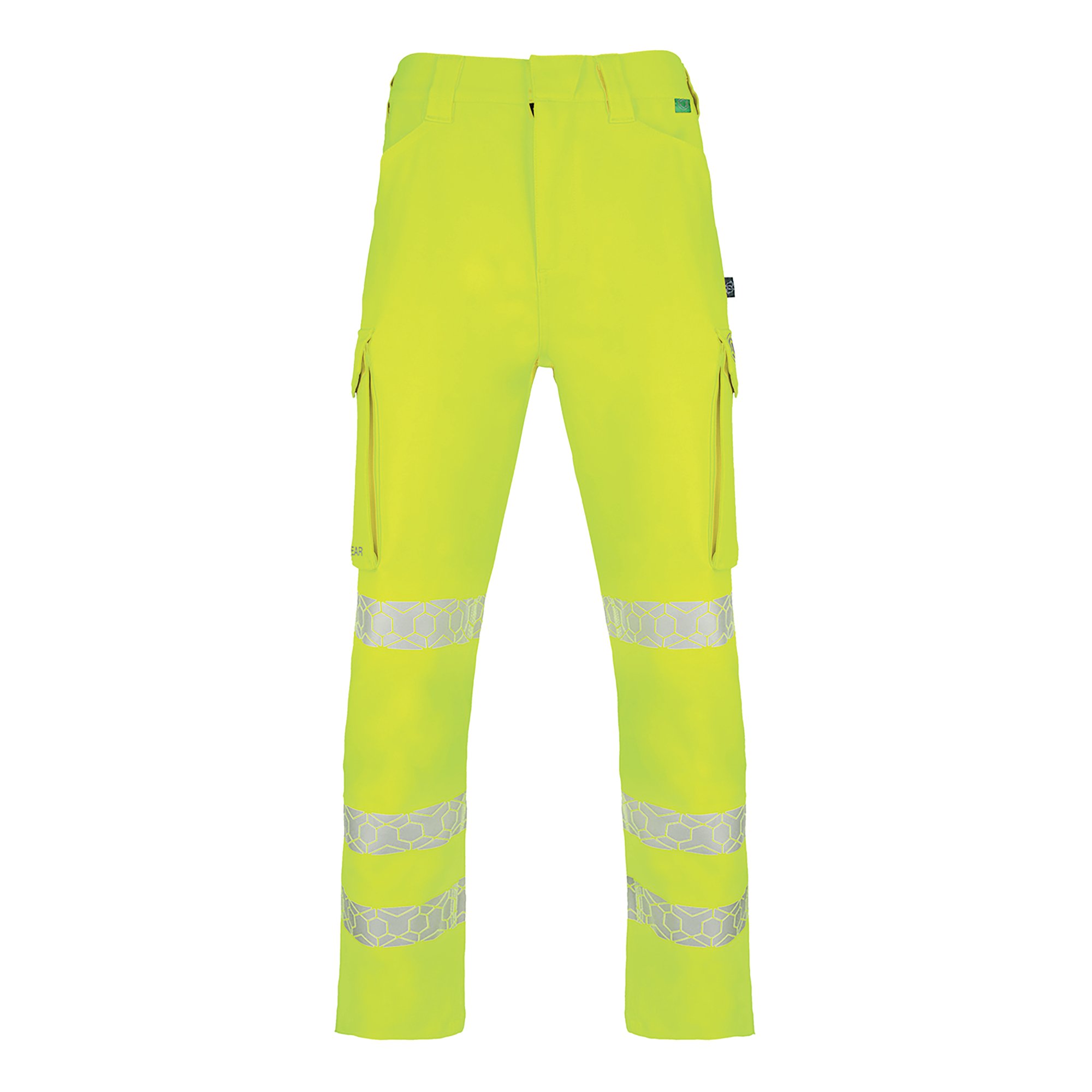 Beeswift Envirowear High Visibility Trousers Saturn Yellow 38R EWCTRSY38