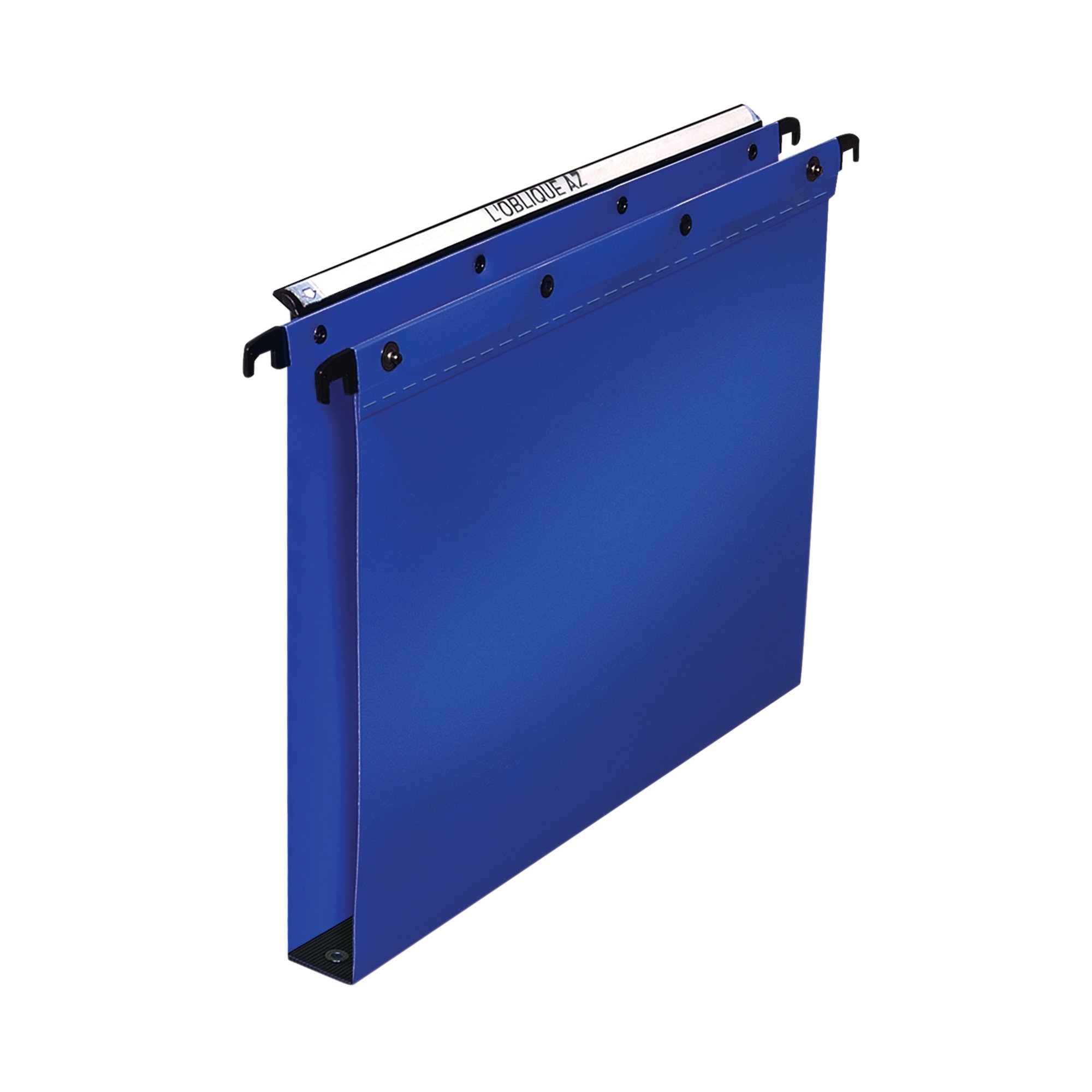 Elba Suspension File PP 30mm Foolscap Blue Pack of 25 100330371