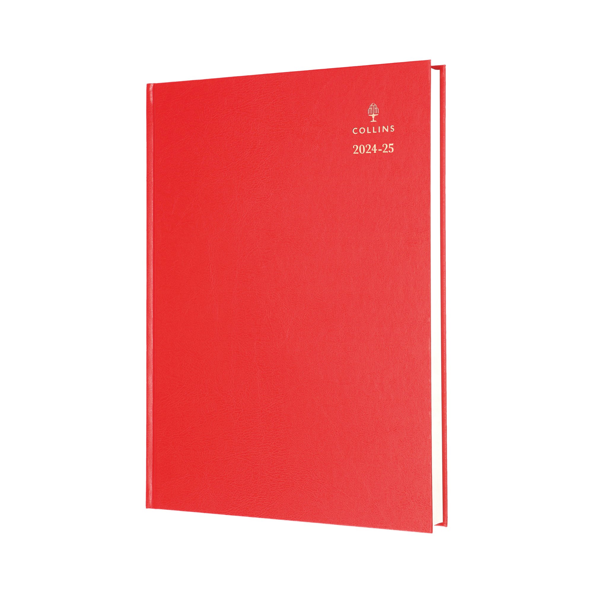 Collins Academic Diary Day Per Page A4 Red 2025-2026 44MRED25
