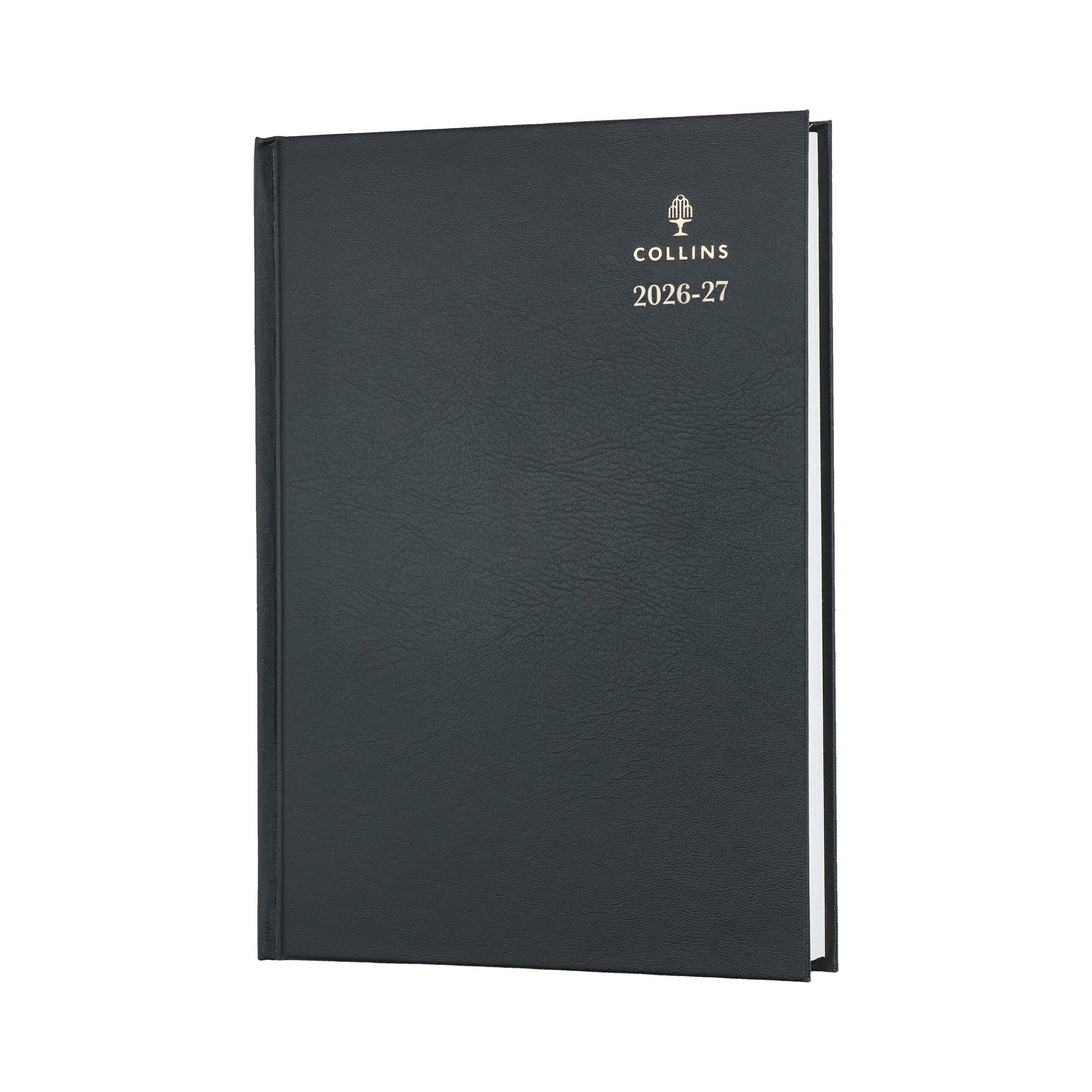Collins Academic Diary Day Per Page A5 Black 2026-2027 52MBLK26