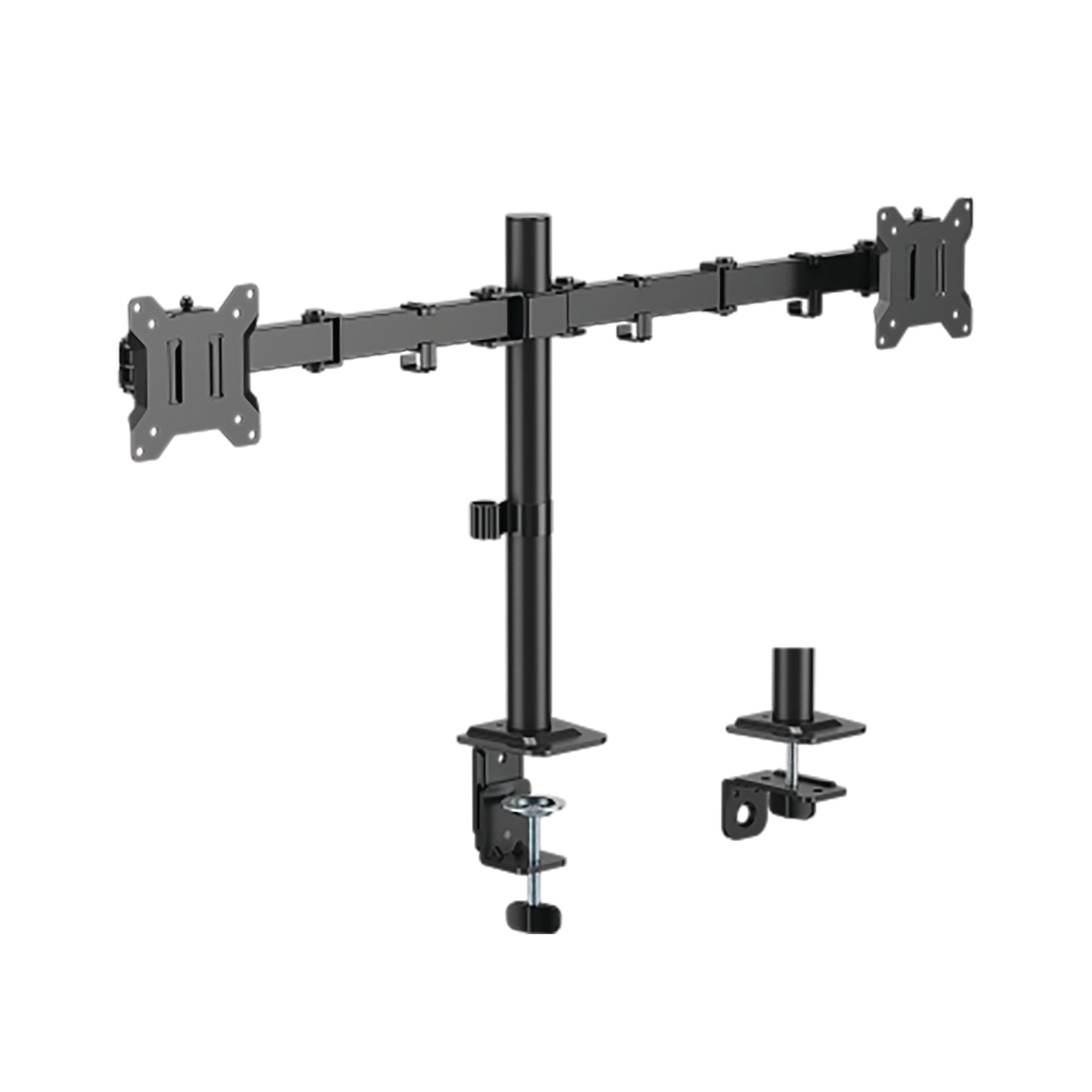 Contour Ergonomics Economy Dual Monitor Arm Black CE10181