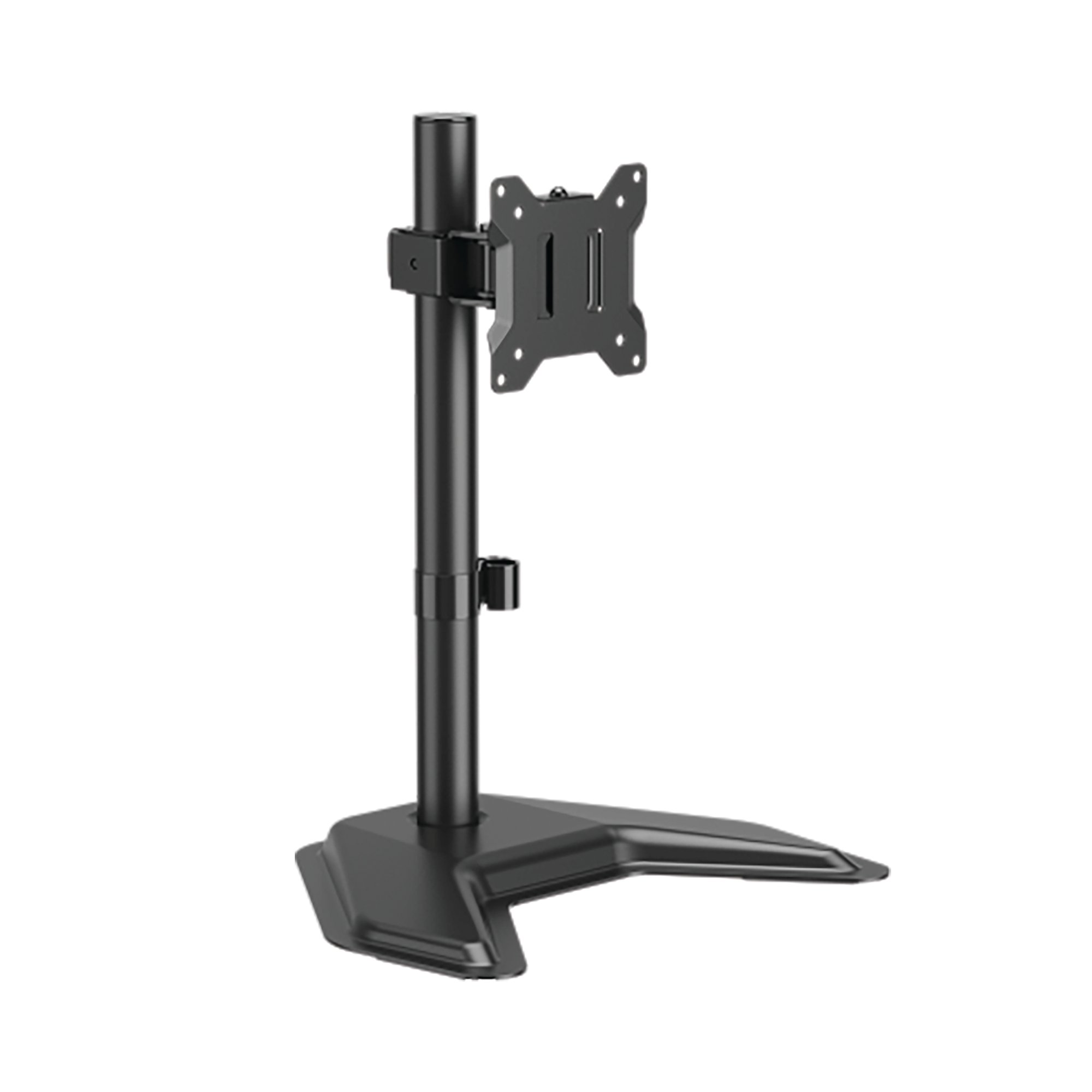 Contour Ergonomics Economy Freestanding Single Desk Mounted Monitor Arm Black CE10186