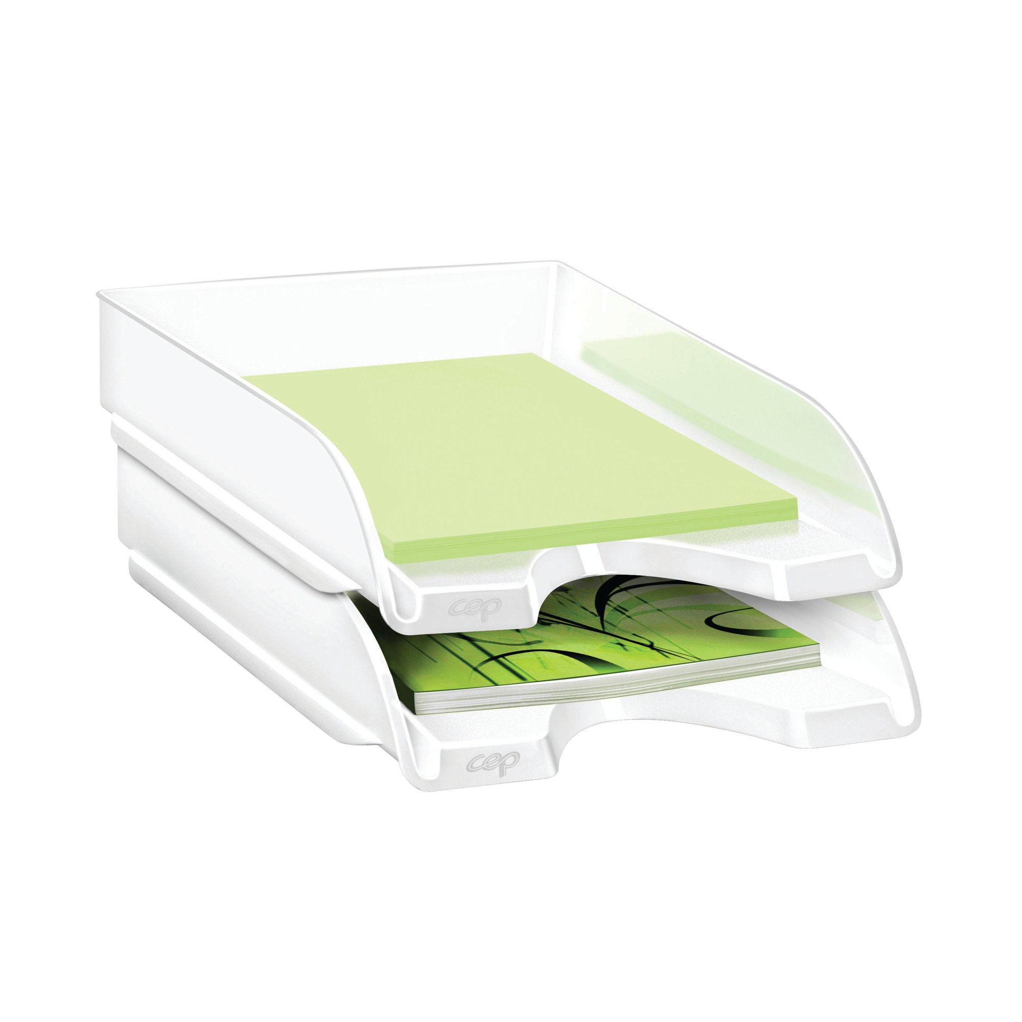 CEP Pro Gloss Letter Tray White 200GWHITE