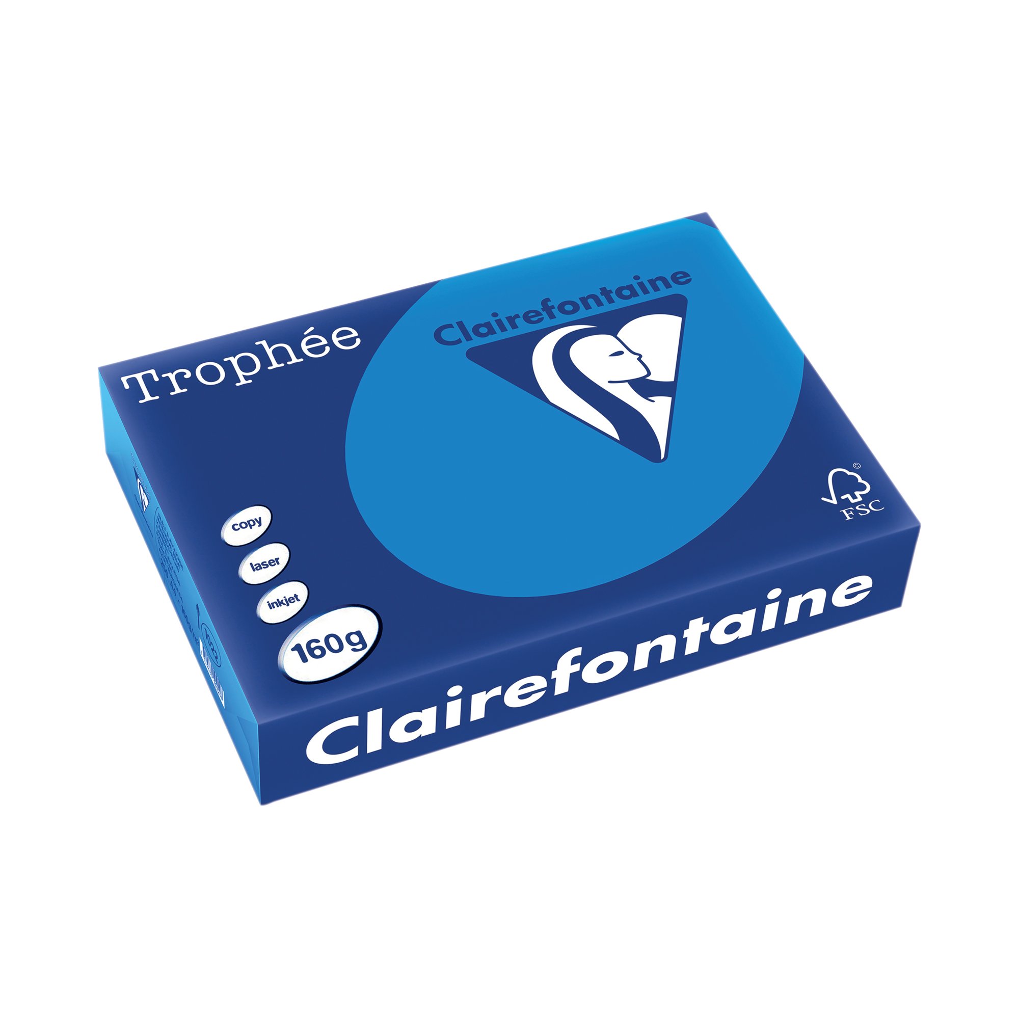 Trophee Card A4 160gm Intensive Blue (Pack of 250) 1022C