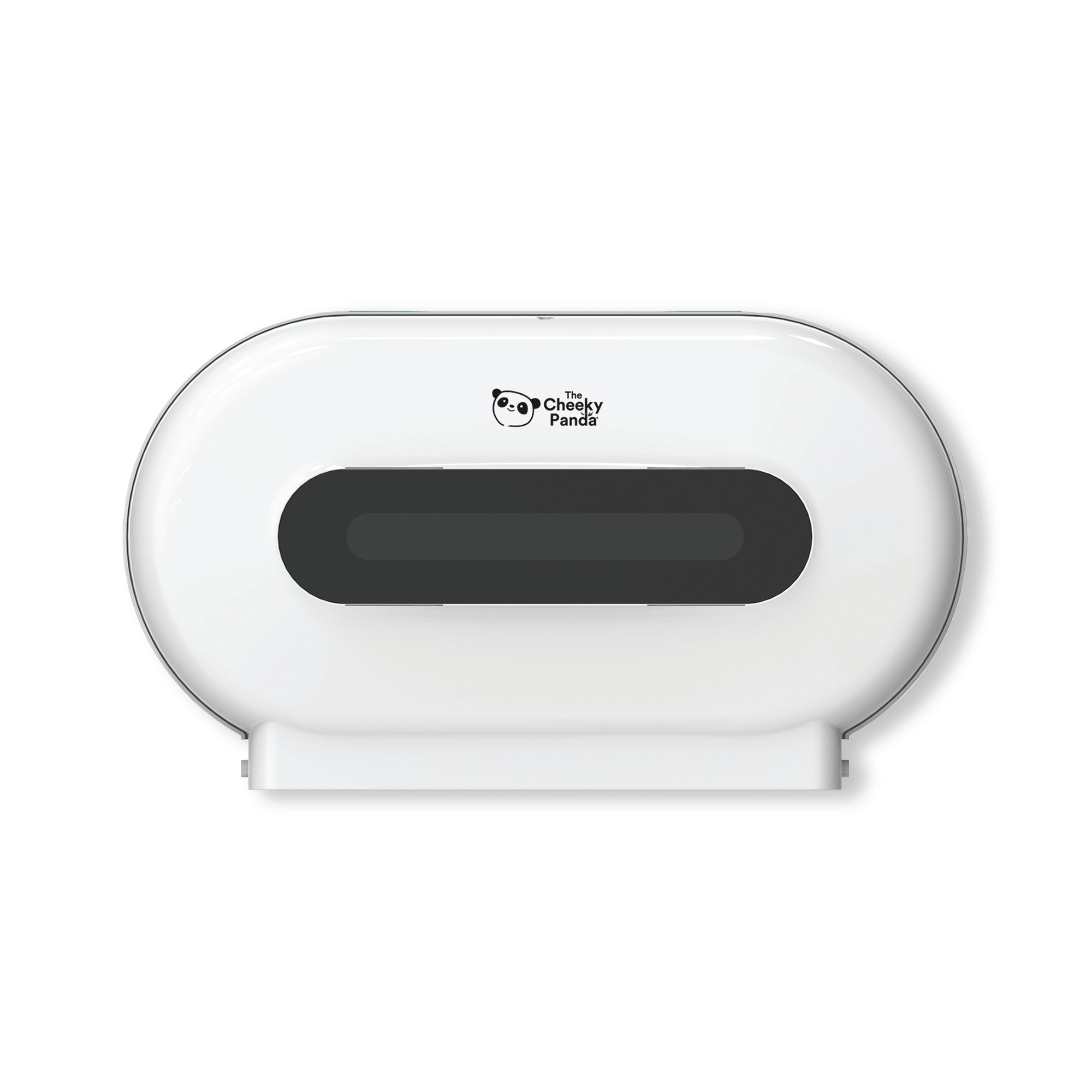Cheeky Panda Pro Twin Micro Core Maxi Jumbo Dispenser White NJ-FQ-006A