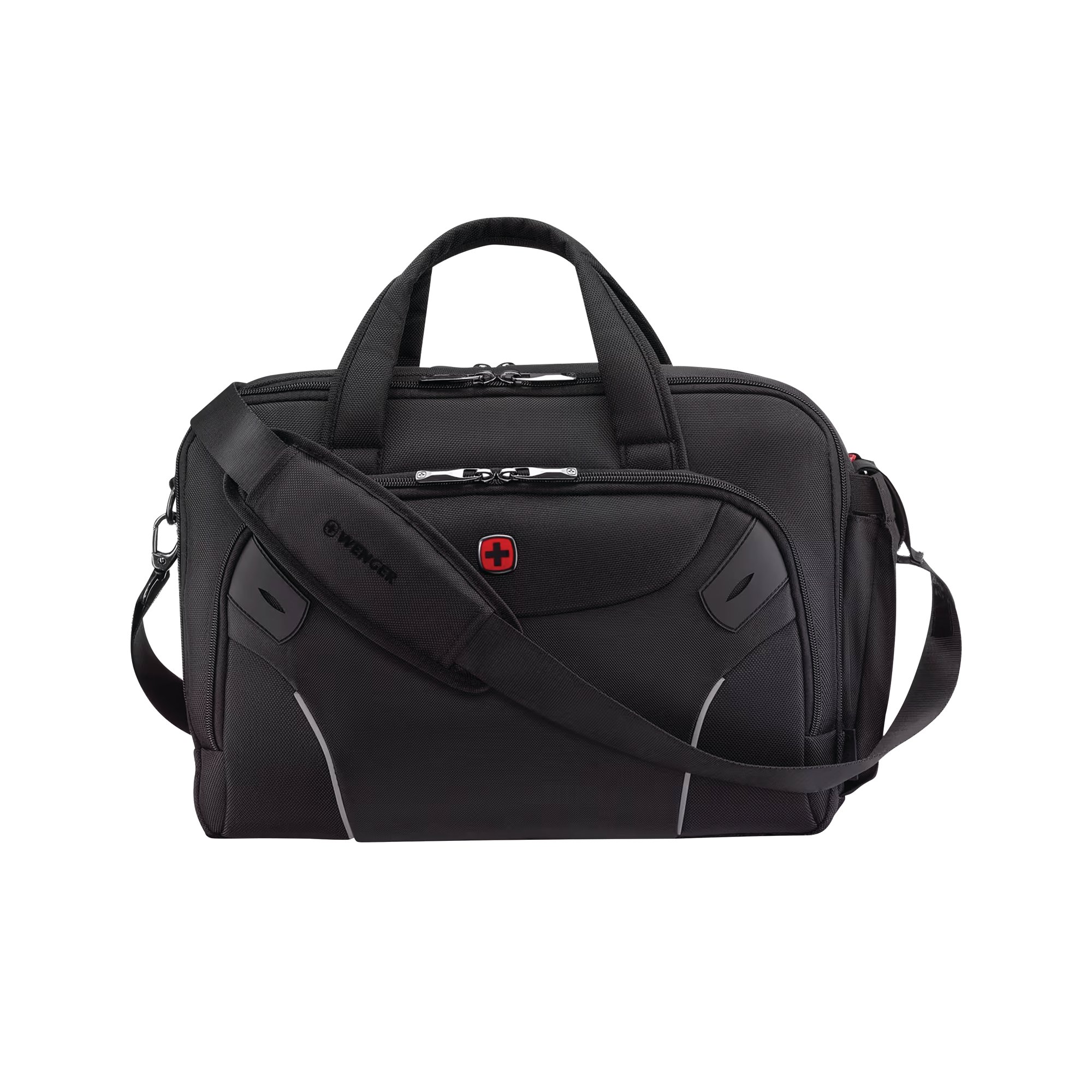 Wenger Cosmic Brief 14-16 Inch Laptop Briefcase with Tablet Pocket Black 653497