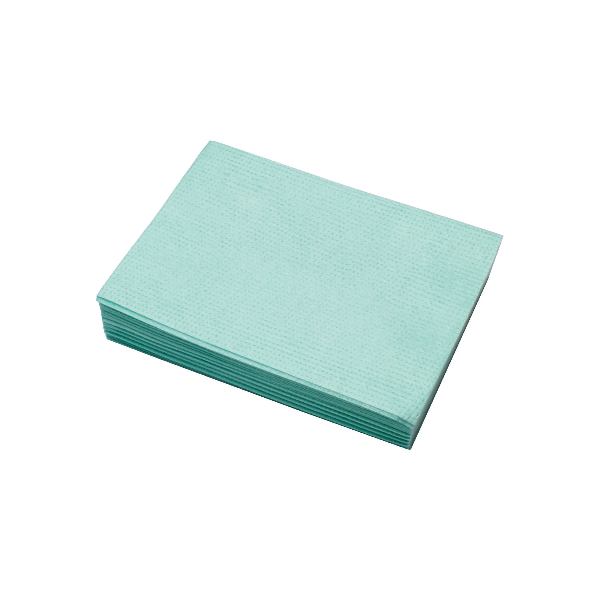 2Work Heavyweight All Purpose Cloth 500x350mm Green (Pack of 25) CNT01645