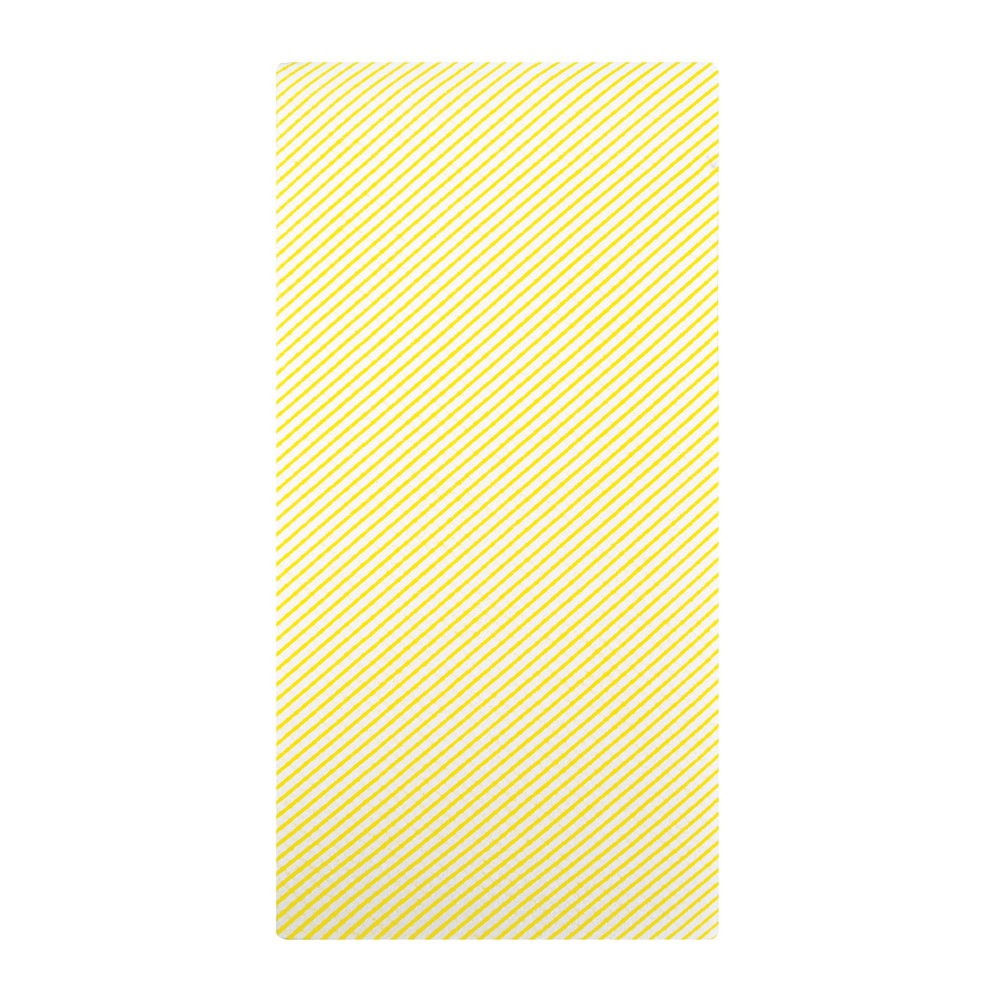 2Work Lightweight All Purpose Cloth 600x300mm Yellow (Pack of 50) CPD30025