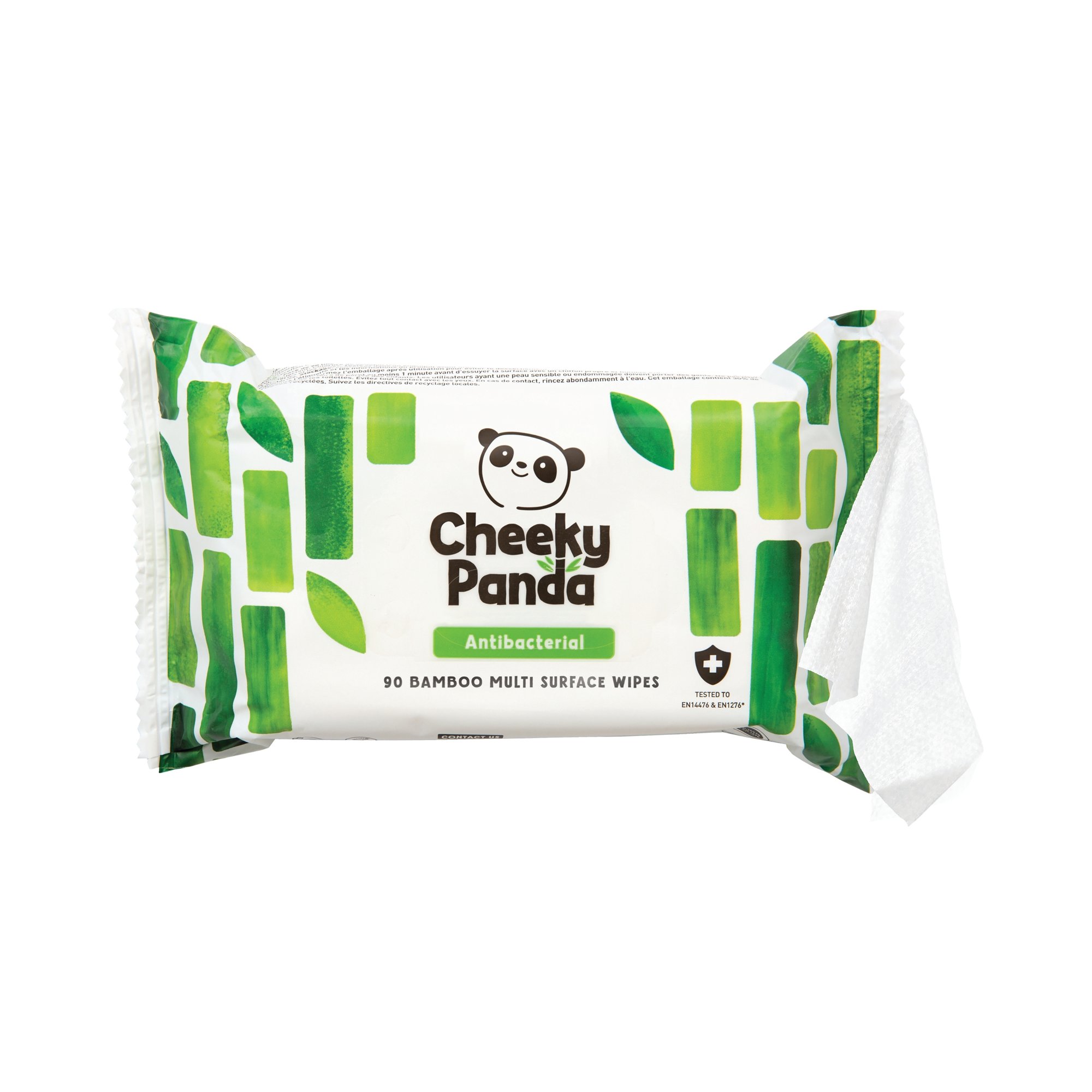Cheeky Panda Antibacterial Multi Surface Wipes 90 Wipes (Pack of 6) 706117