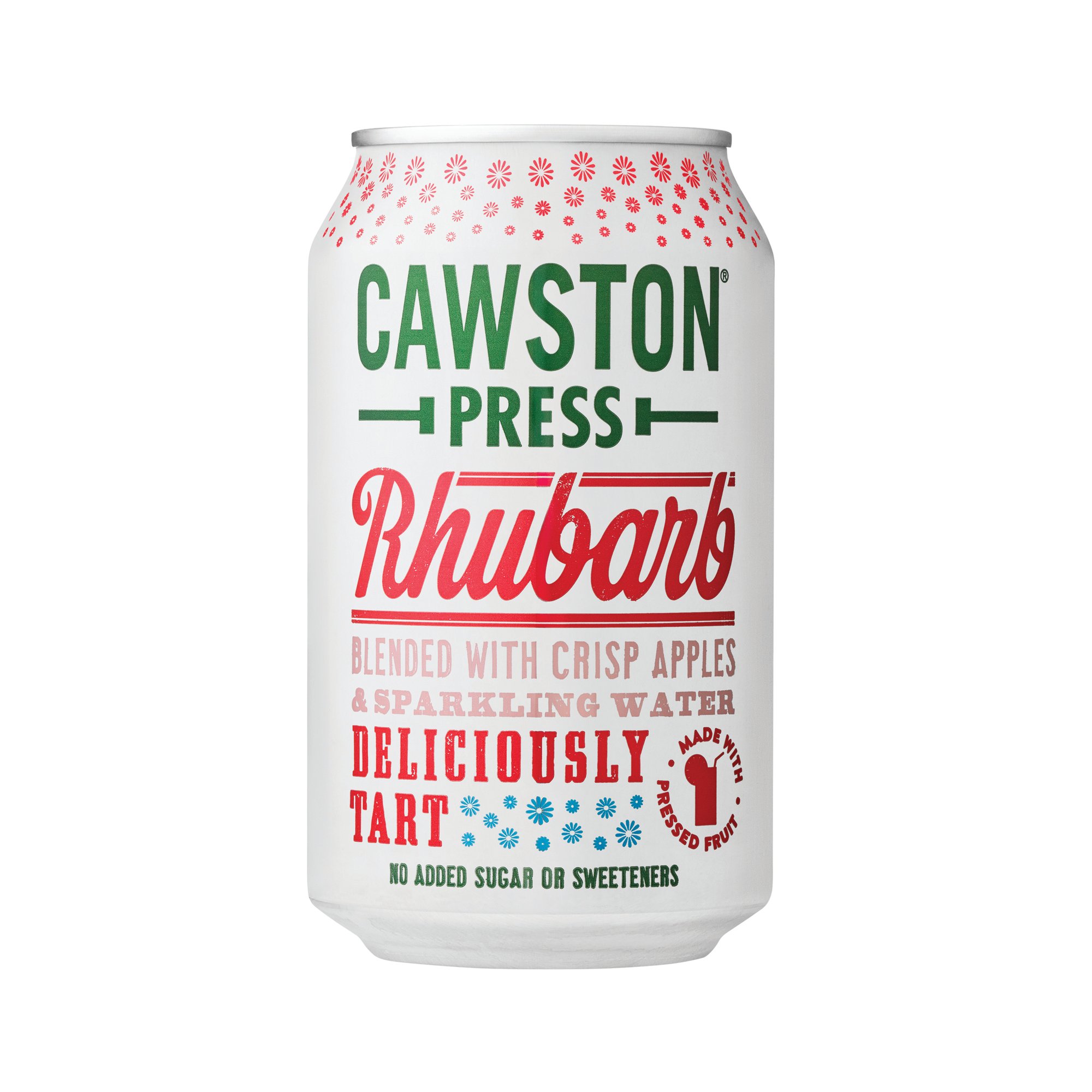 Cawston Press Sparkling Rhubarb Soft Drink 330ml Can (Pack of 24) CANS102