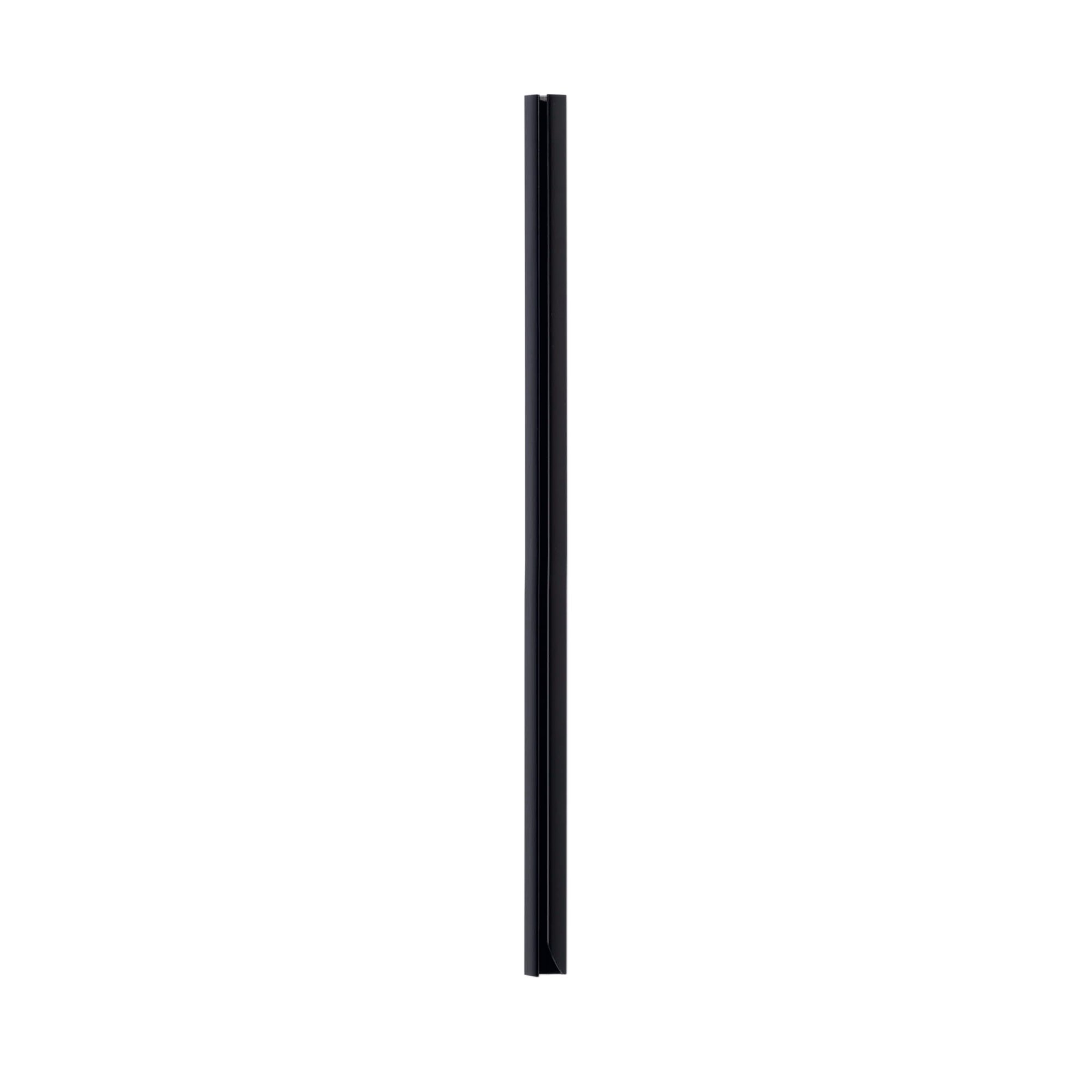 Durable Spine Bar 100 Sheet Binding Bar 12mm Black (Pack of 25) 2912/01
